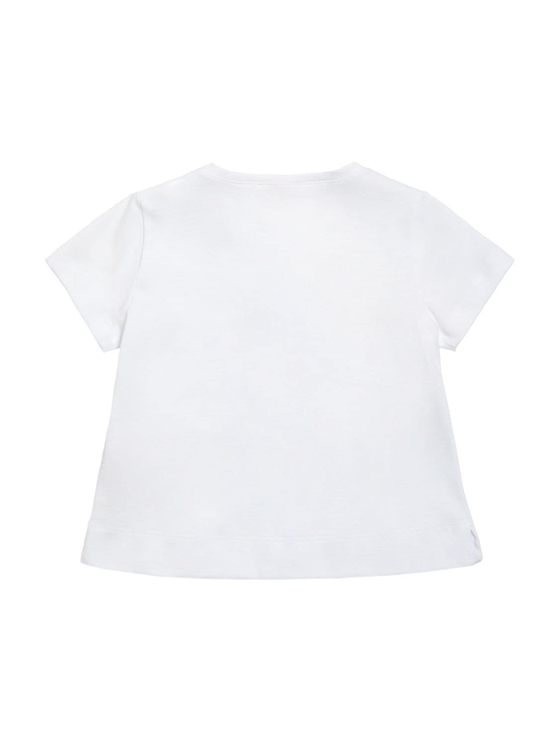 Shop Il Gufo Cotton Jersey T-shirt & Poplin Shorts In Pink,white