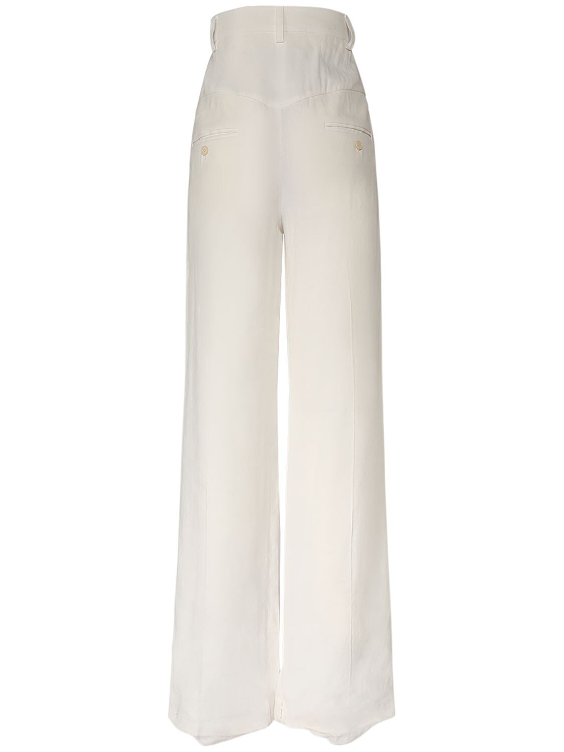 Shop Isabel Marant Staya Hemp Blend Pants In White