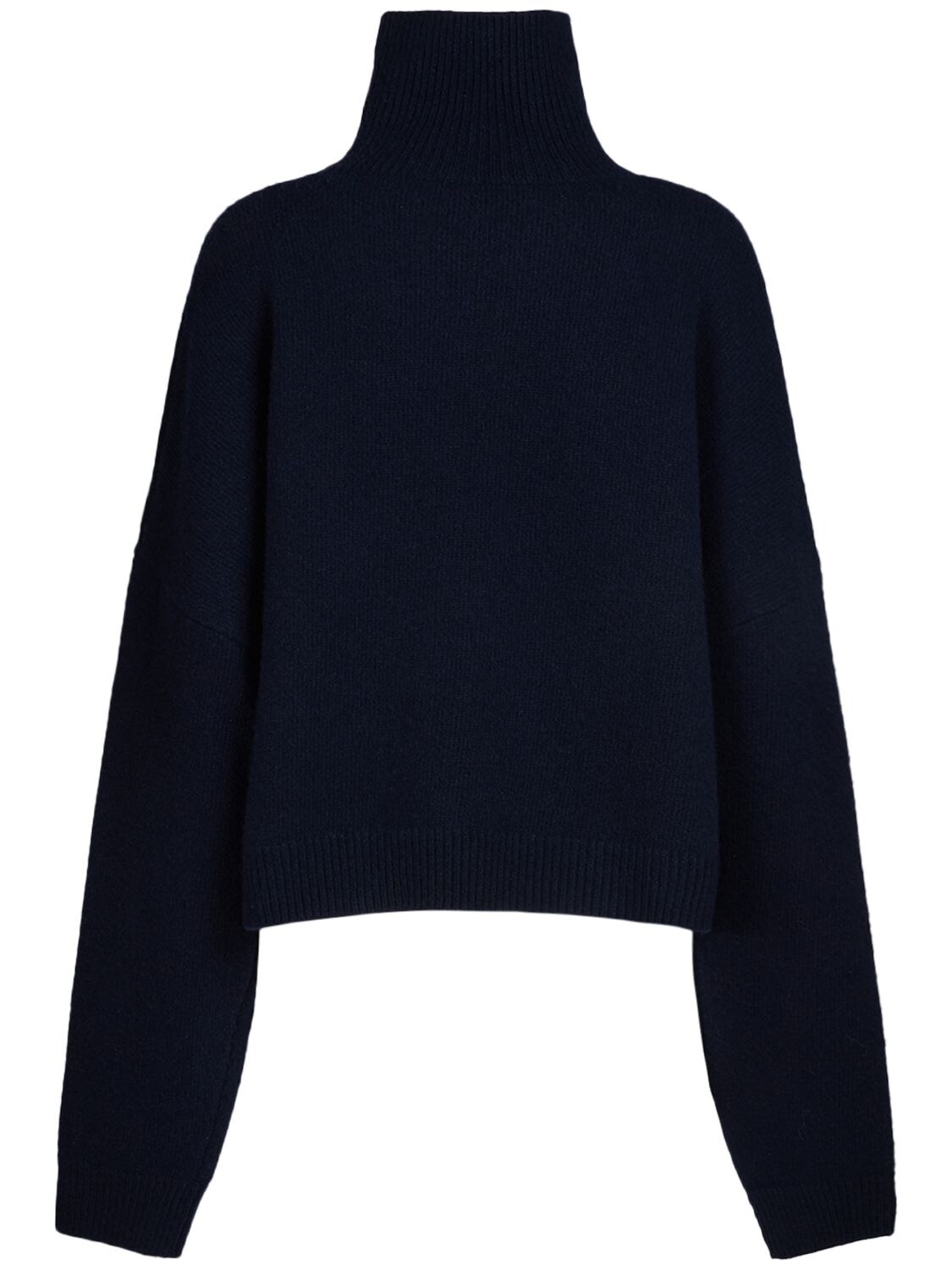 THE ROW EZIO WOOL & CASHMERE KNIT SWEATER 