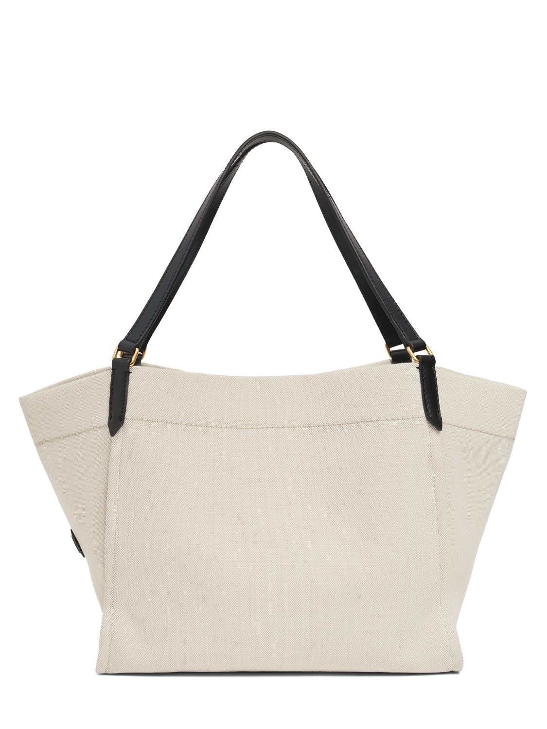 Shop Tom Ford Large Amalfi Canvas Tote Bag In Rope,black