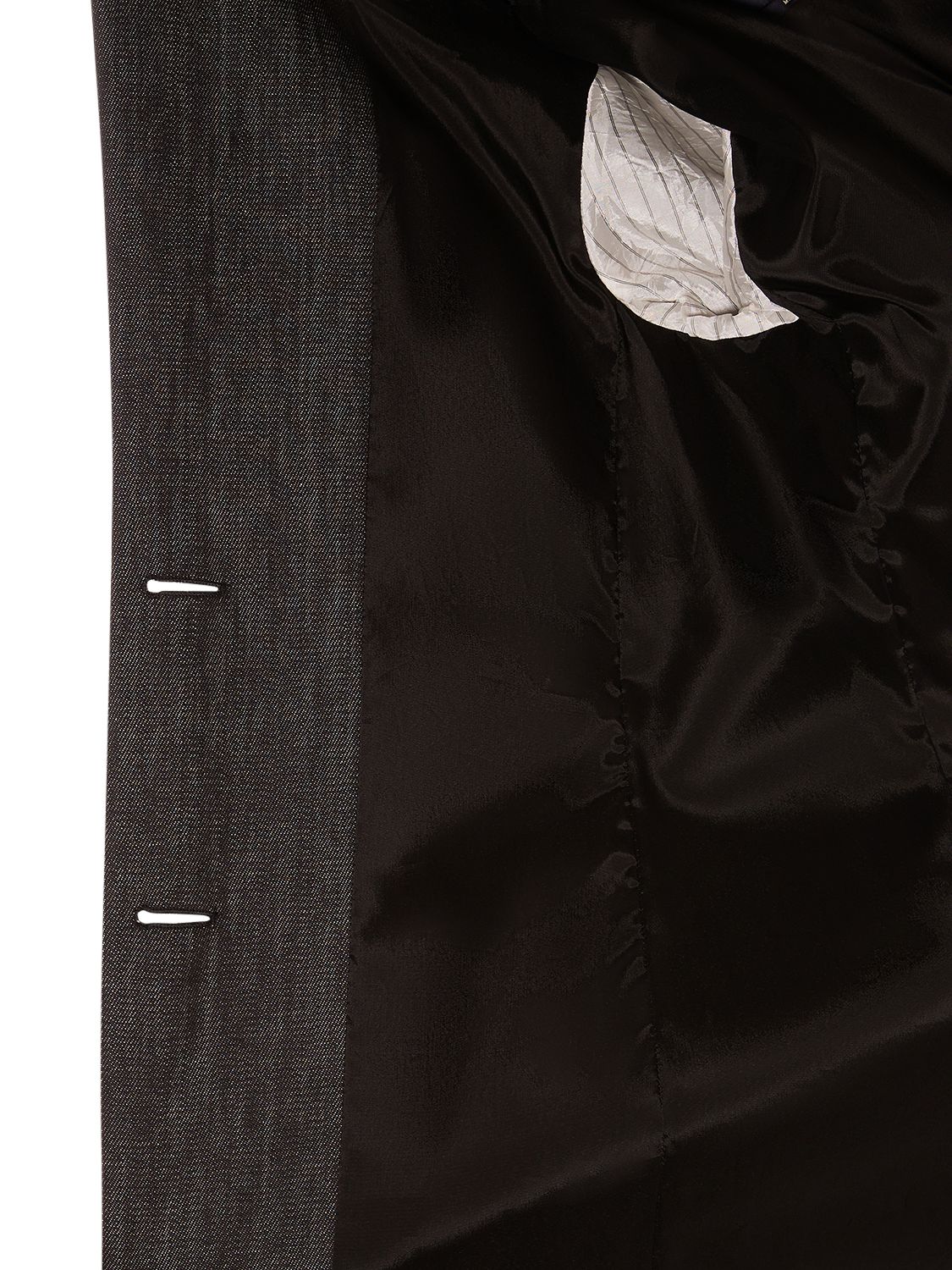 Shop 's Max Mara Murano Cotton Denim Effect Jacket In Black