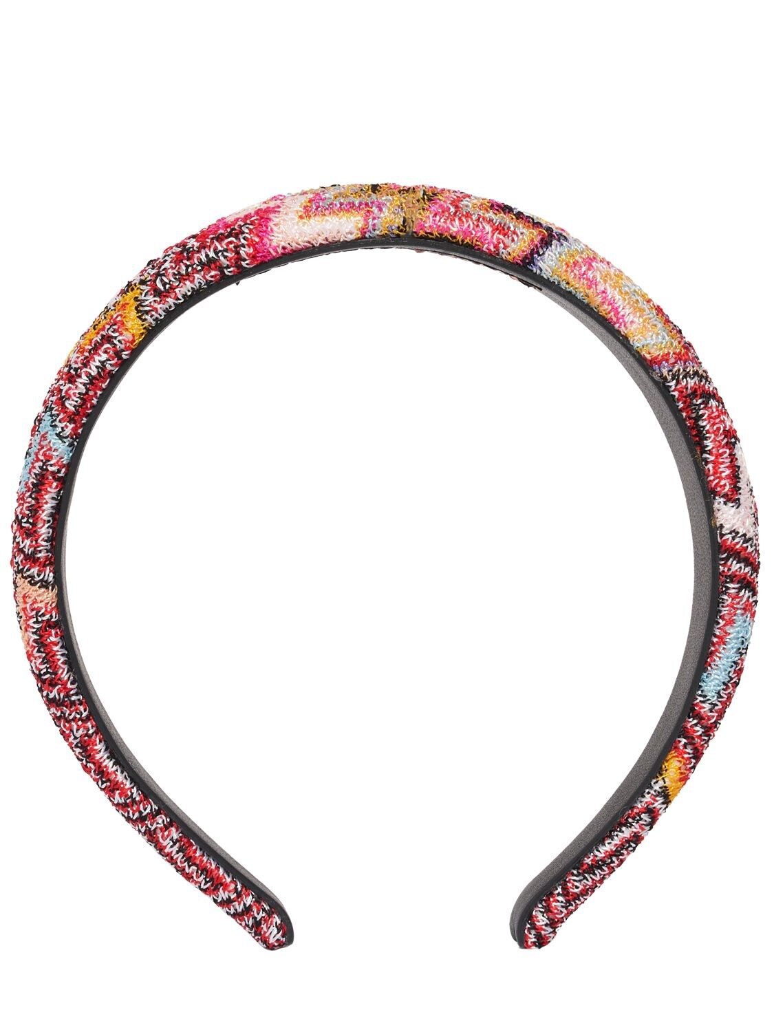 Shop Missoni Printed Viscose Headband In Multicolor
