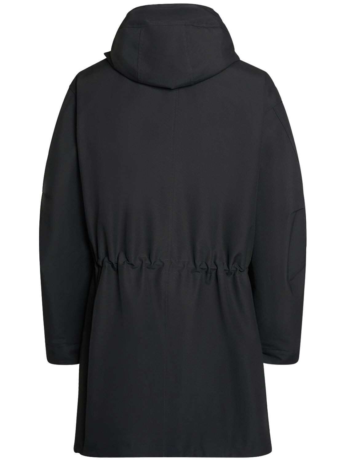 Shop Jacquemus La Parka Cotton &  Nylon Coat In Black