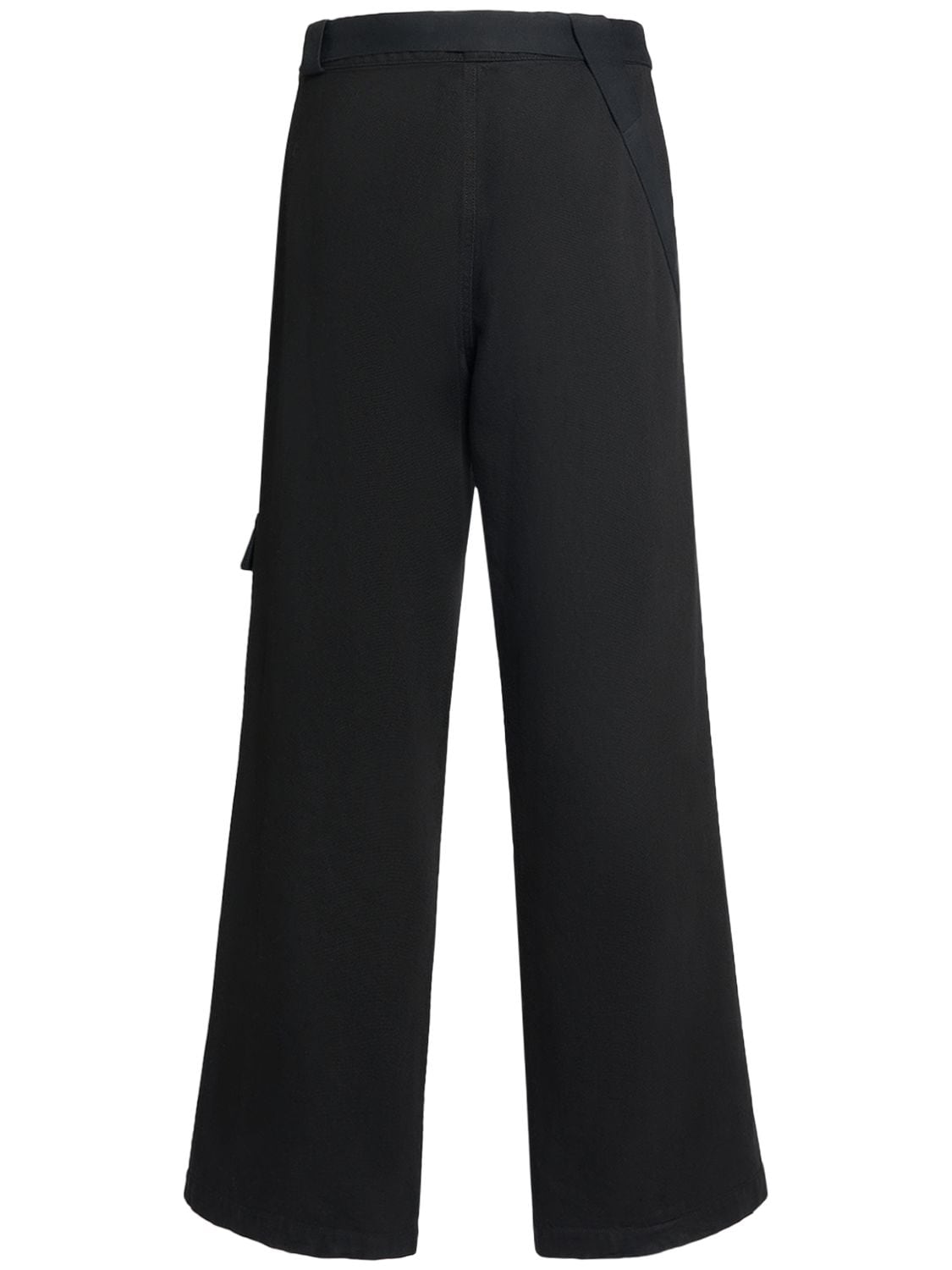 Shop Jacquemus Le Pantalon Marrone Cotton Pants In Black