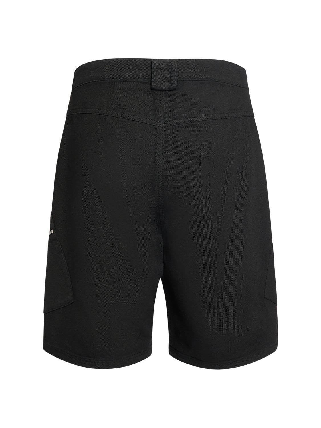 Shop Jacquemus Le Short Marrone Cotton Shorts In Black
