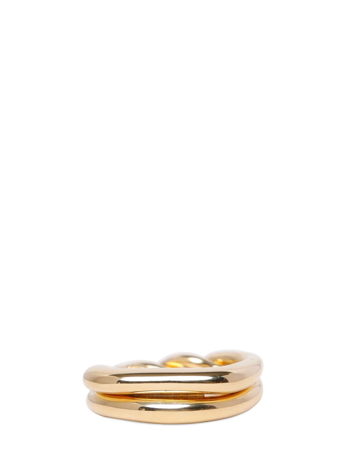 Jacquemus La Bague Nodi Ring In Light Gold