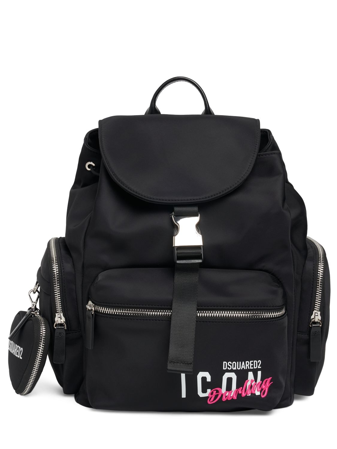 Dsquared2 Icon Darling Tech Backpack In Black