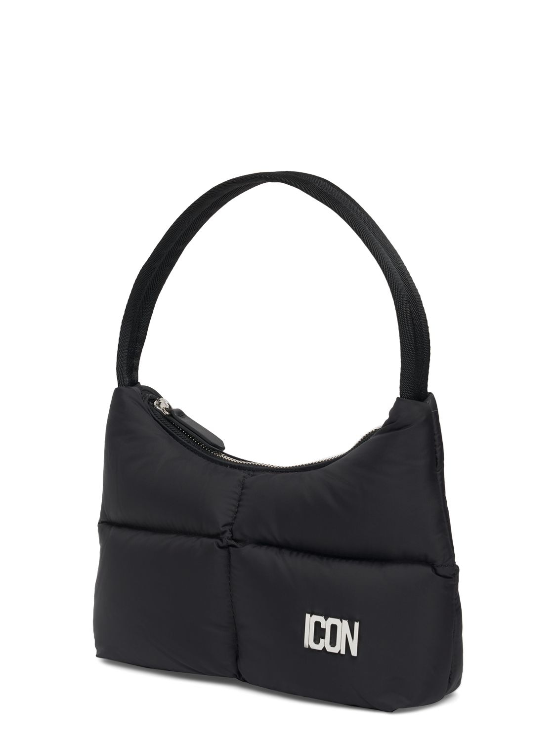 Shop Dsquared2 Icon Clubbing Hobo Shoulder Bag In Black