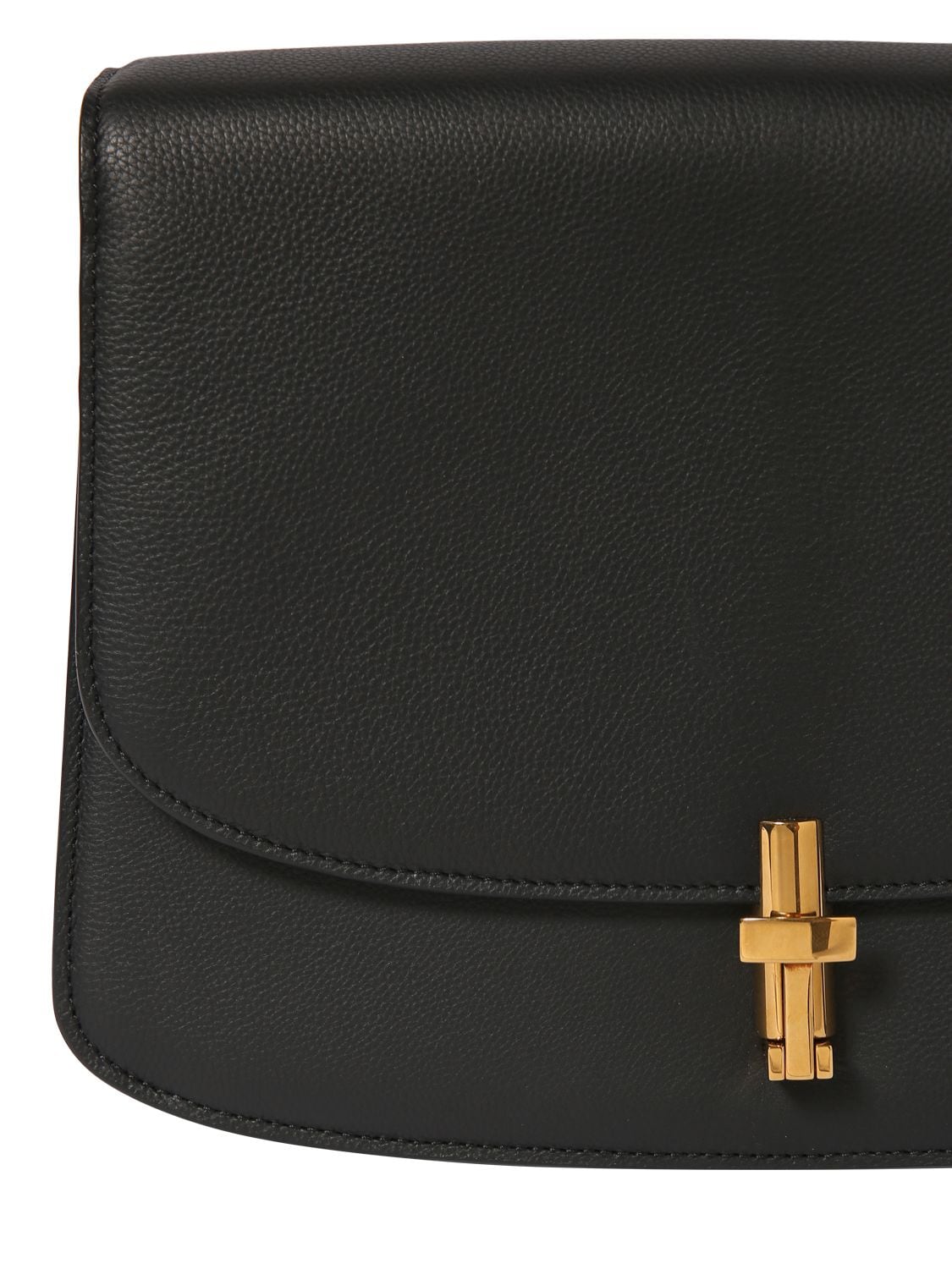Shop The Row Sofia 8.75 Leather Crossbody Bag In Black Ang