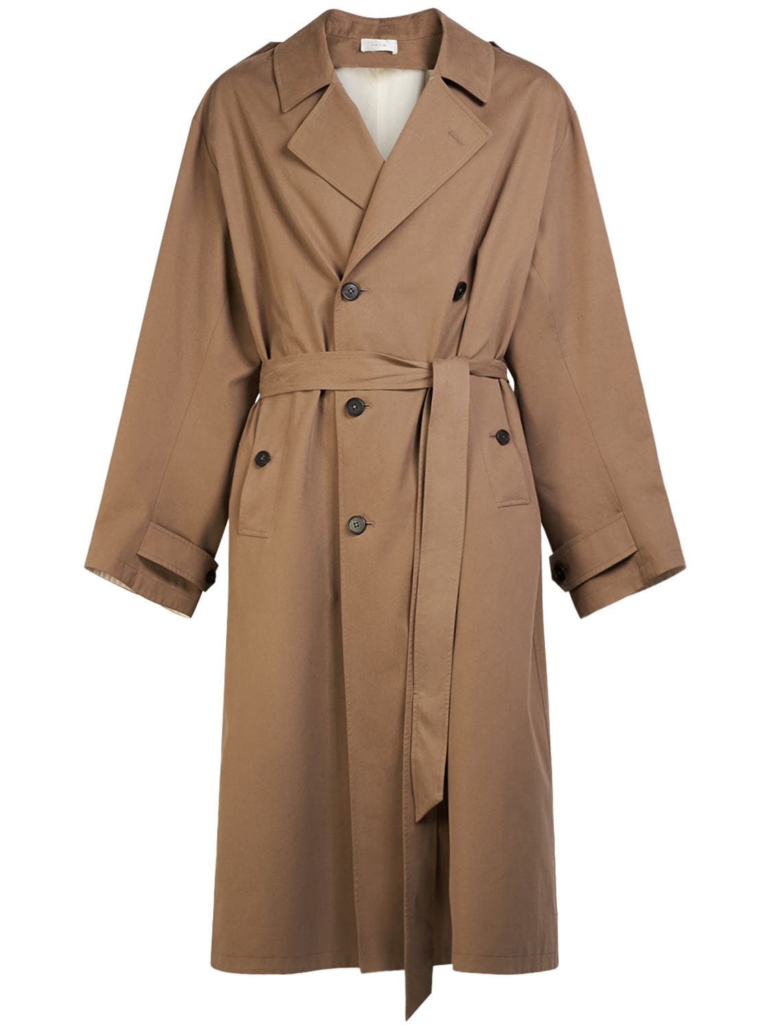 The Row Montrose Trench Coat In Taupe
