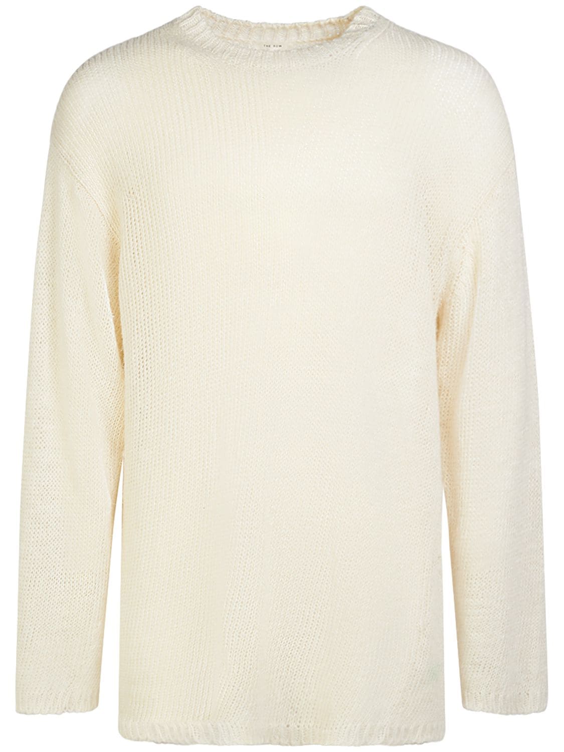 The Row Beige Gary Sweater In Off White