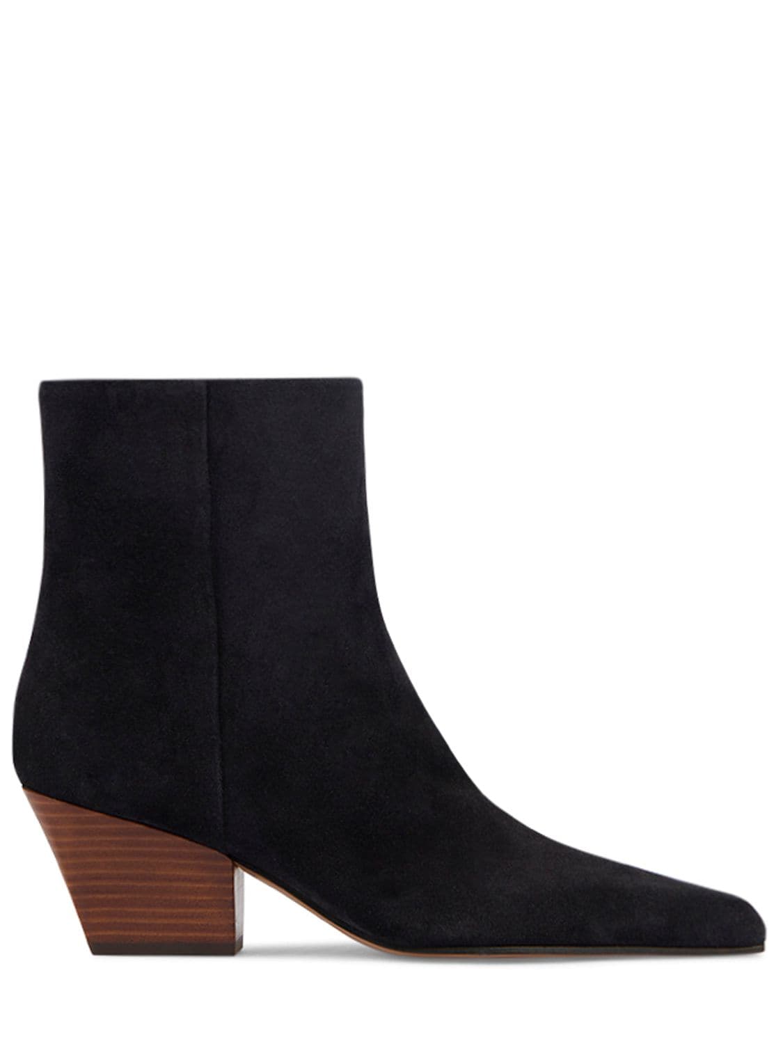 Paris Texas 60mm Jane Suede Ankle Boots In Black