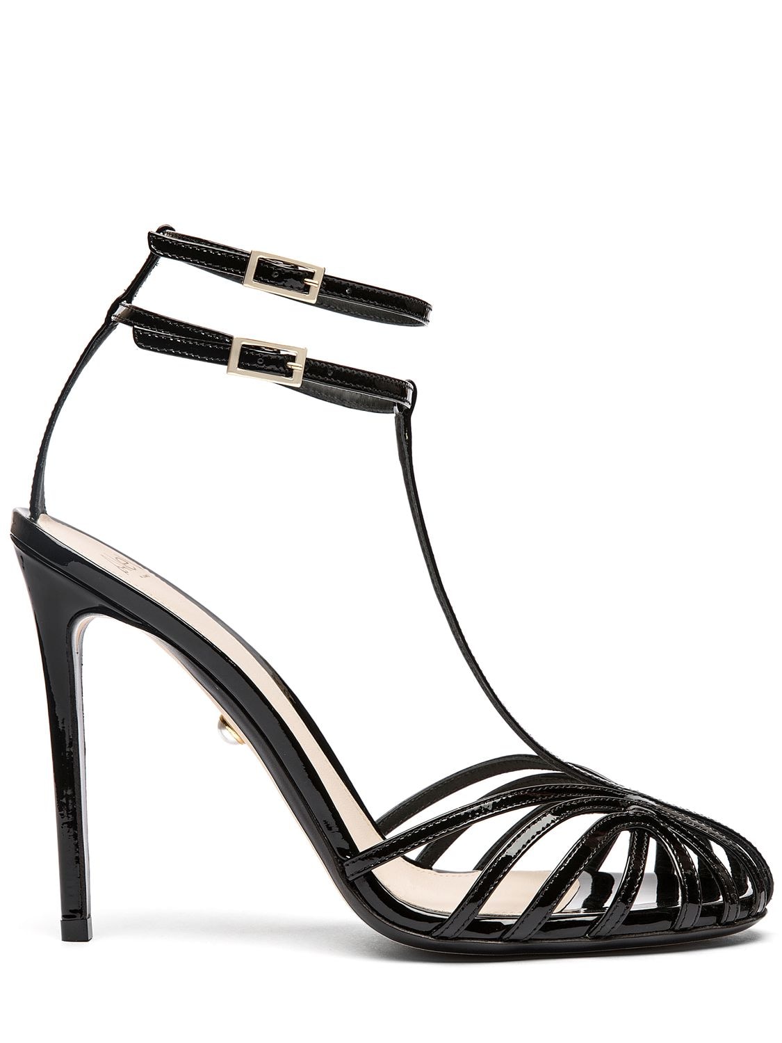 Image of 110mm Stella Patent Leather Sandals