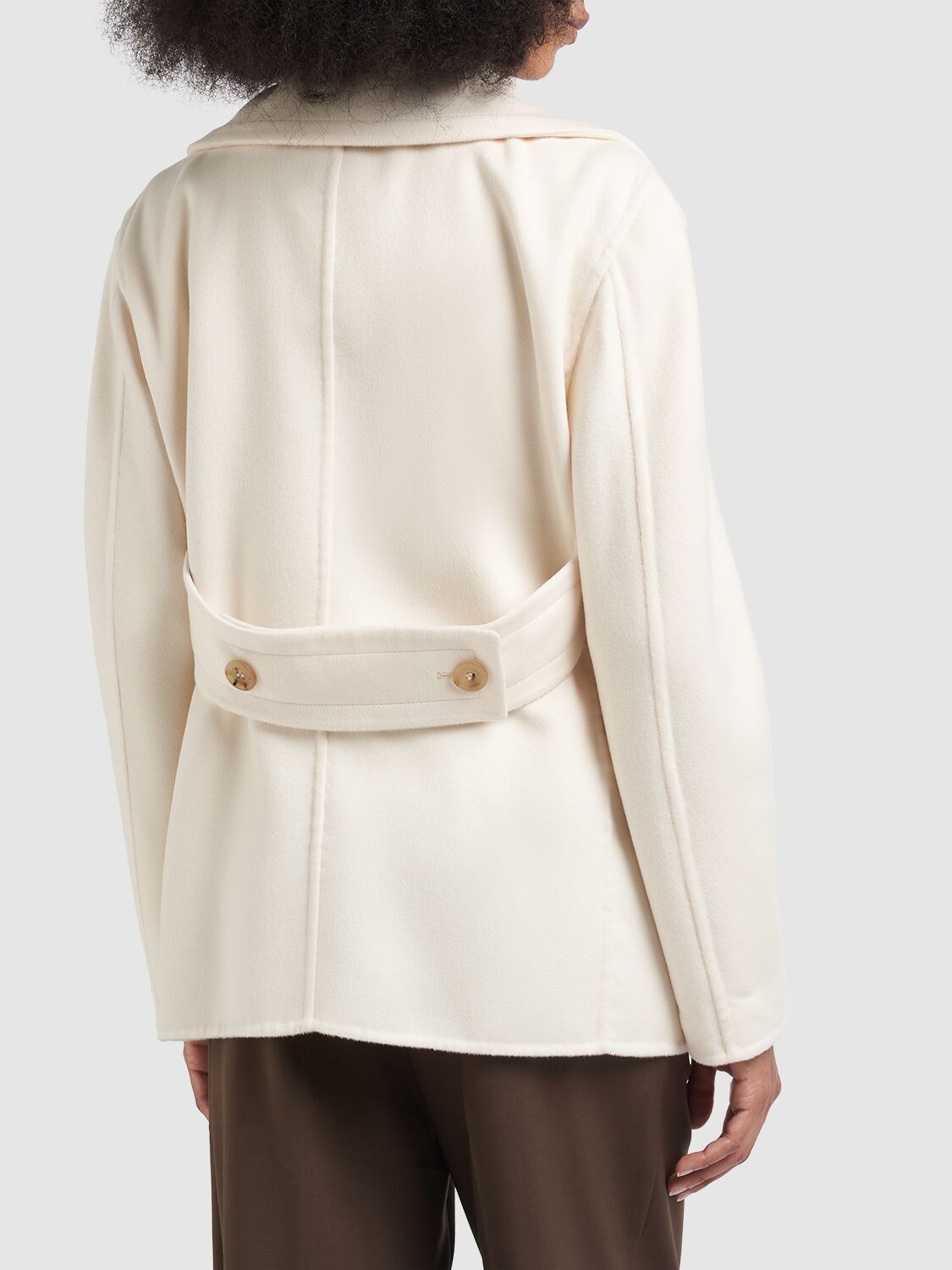 MAX MARA EDGARD WOOL & CASHMERE COAT 