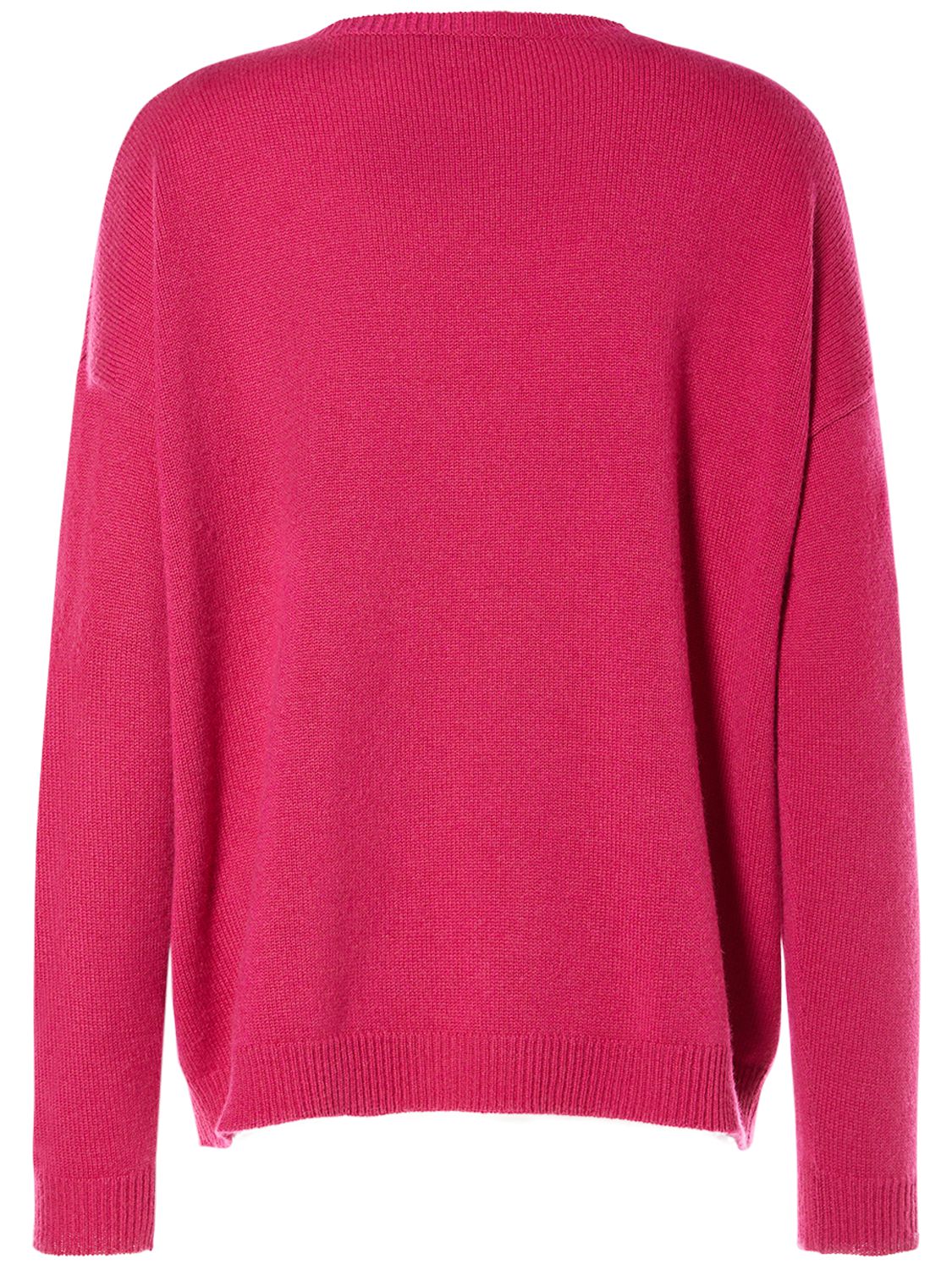 MAX MARA NIAS EMBROIDERED WOOL & CASHMERE SWEATER 