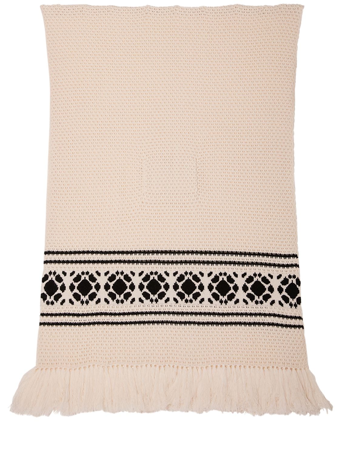 Shop Max Mara Peplo Wool & Cashmere Long Cardigan In White,multi