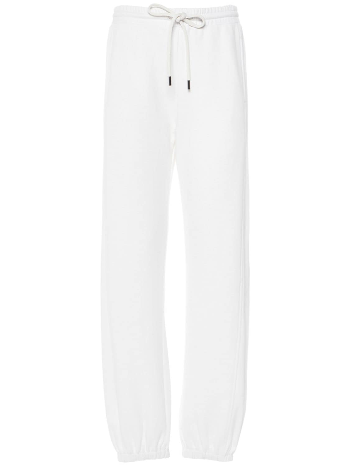Shop Max Mara Markus Jersey Sweatpants In White