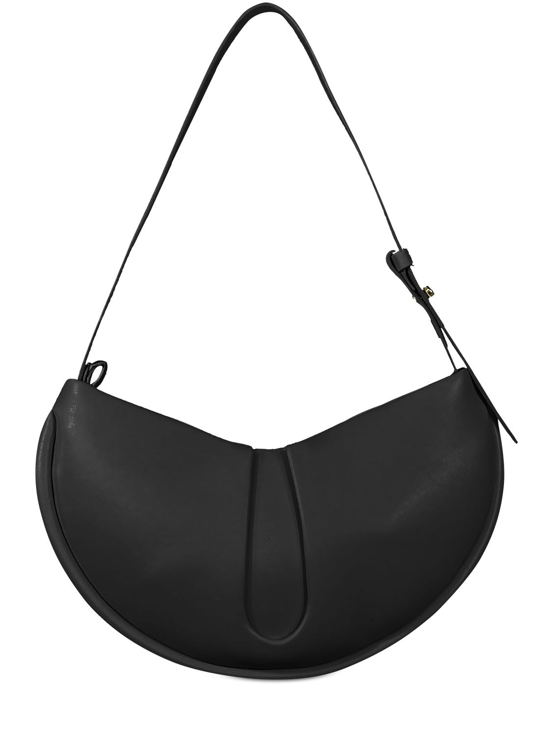Themoirè Ebe Faux Leather Shoulder Bag In Black