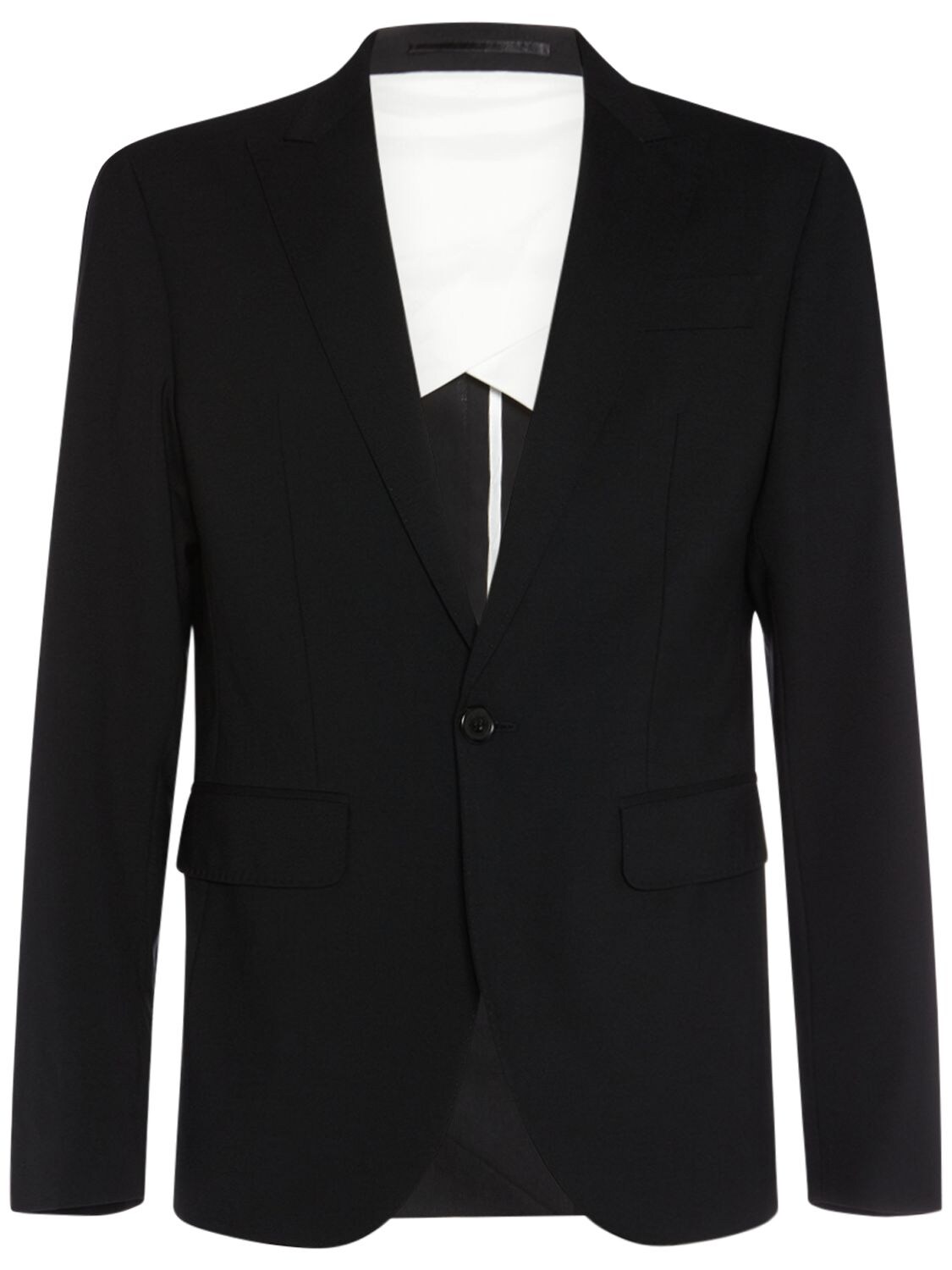 Shop Dsquared2 Tokyo Fit Single Breasted Wool Suit In Schwarz