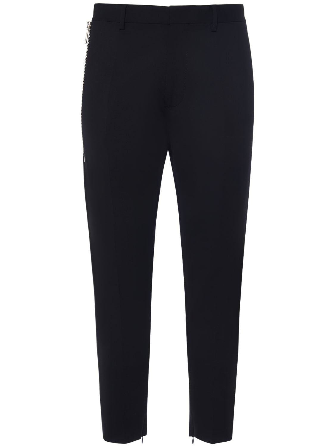 Dsquared2 Ceresio 9 Skinny Stretch Wool Pants In Schwarz
