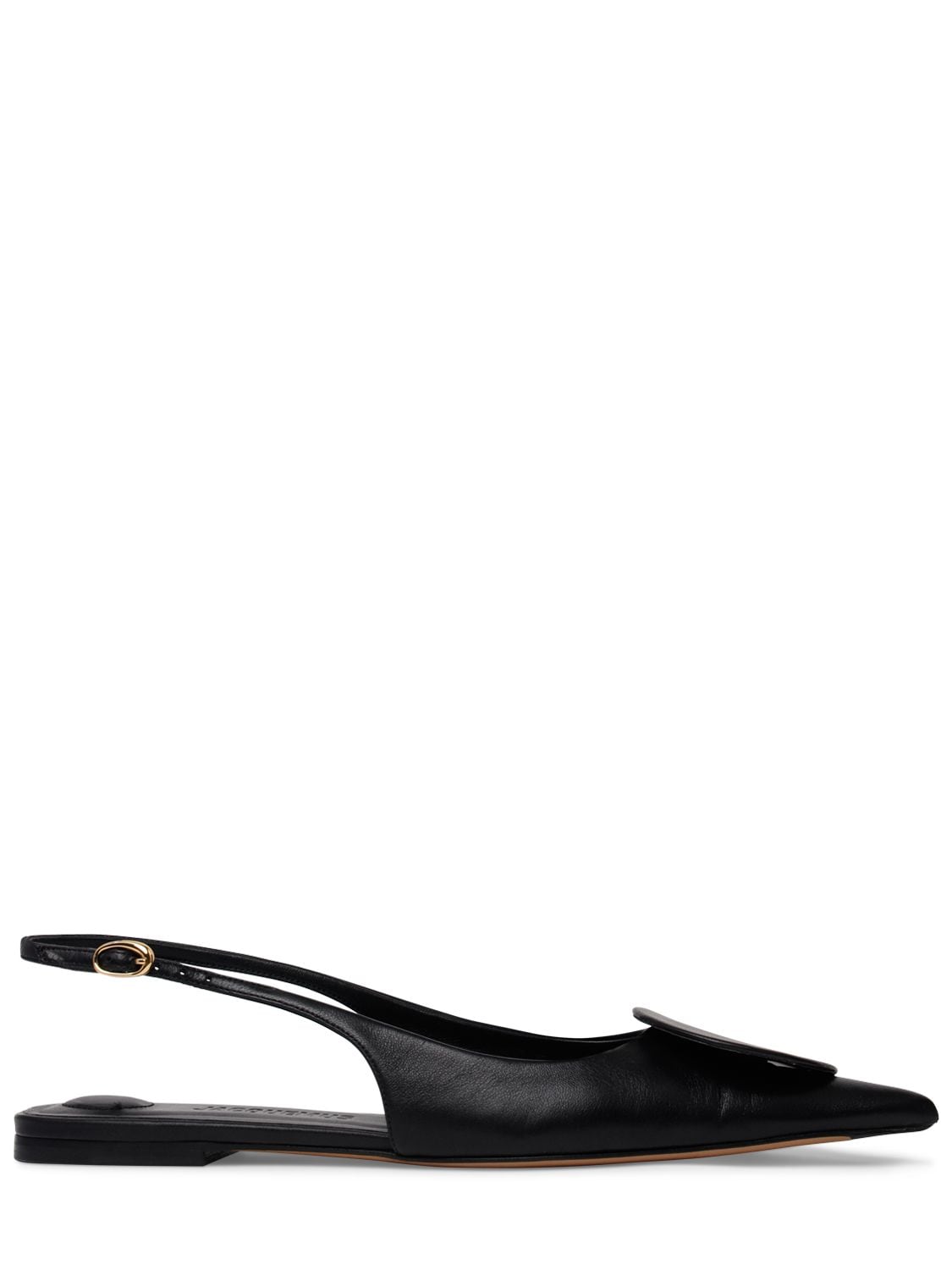 Image of 10mm Duelo P Leather Slingback Flats