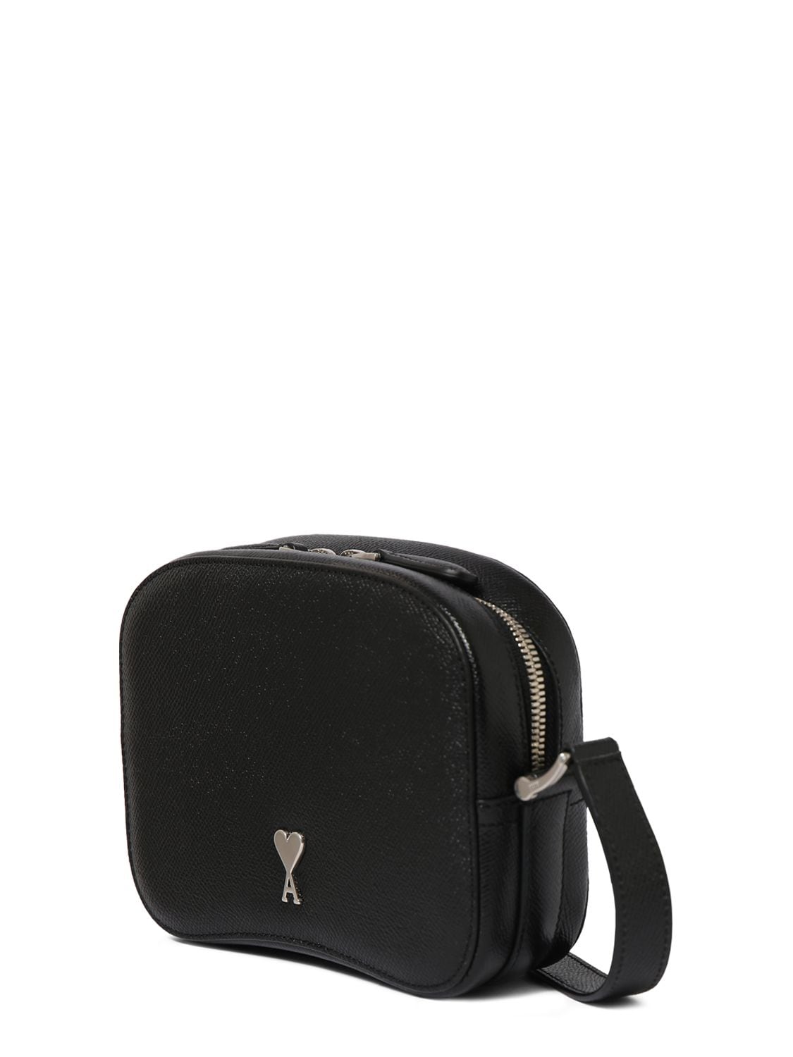 Shop Ami Alexandre Mattiussi Adc Paris Paris Small Camera Bag In Black