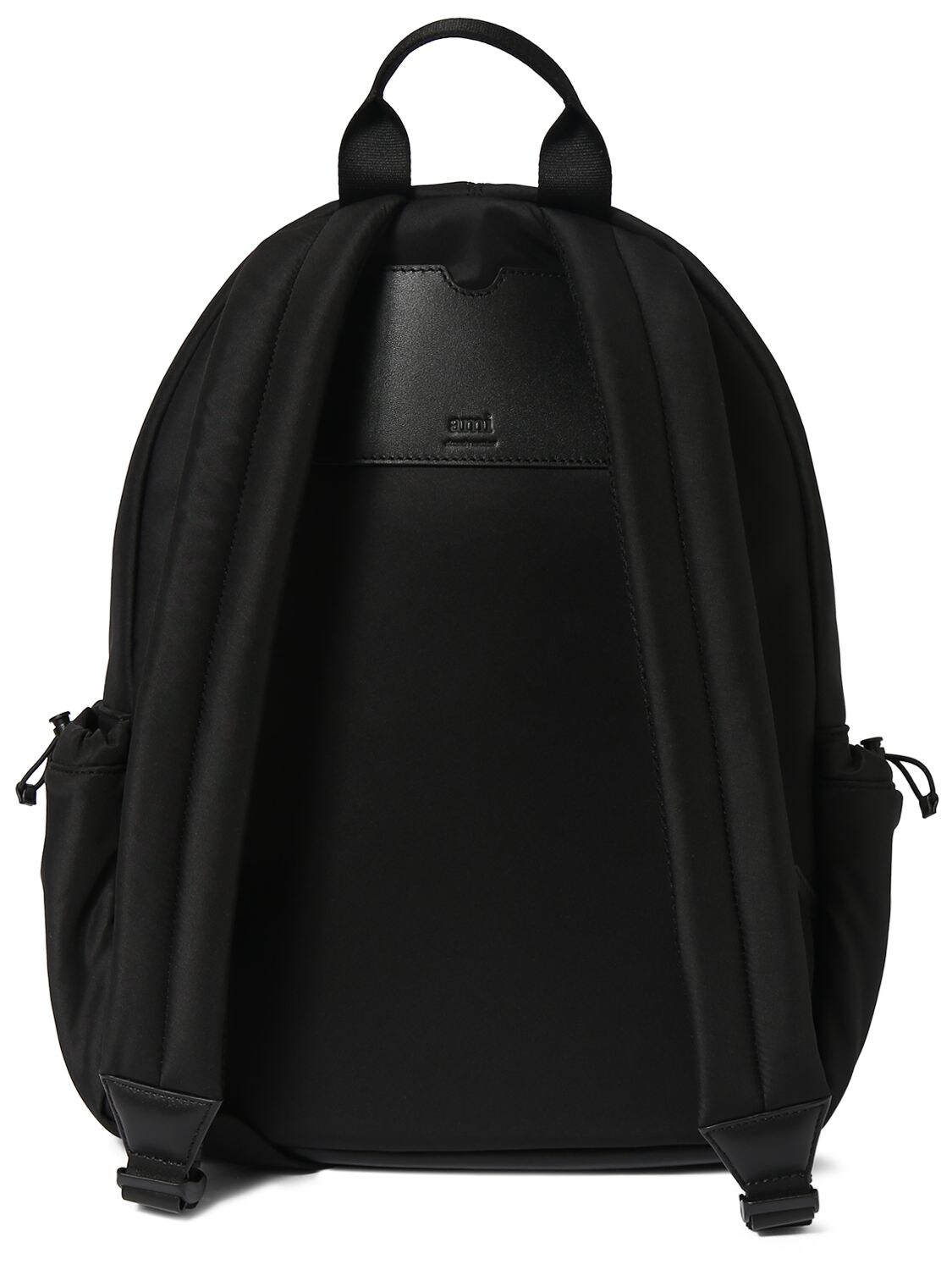 Shop Ami Alexandre Mattiussi Adc Zipped Bomber Backpack In Black