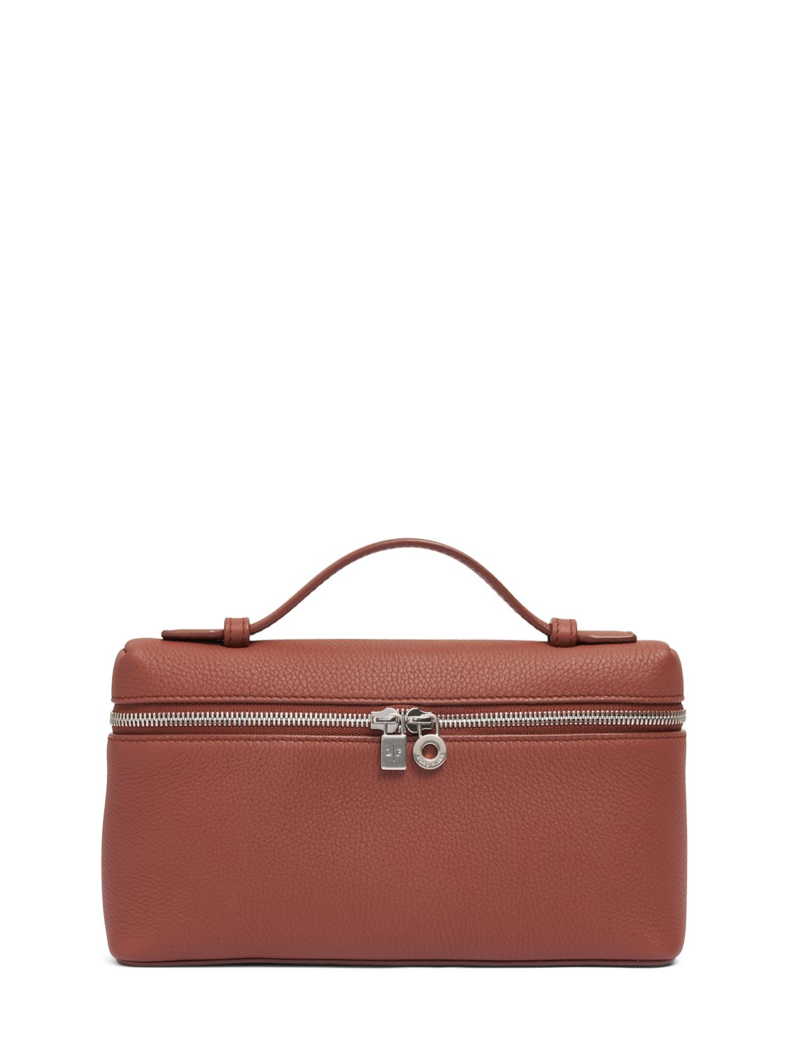 Loro Piana Extra Pocket 19 Leather Top Handle Bag In Kummel | ModeSens