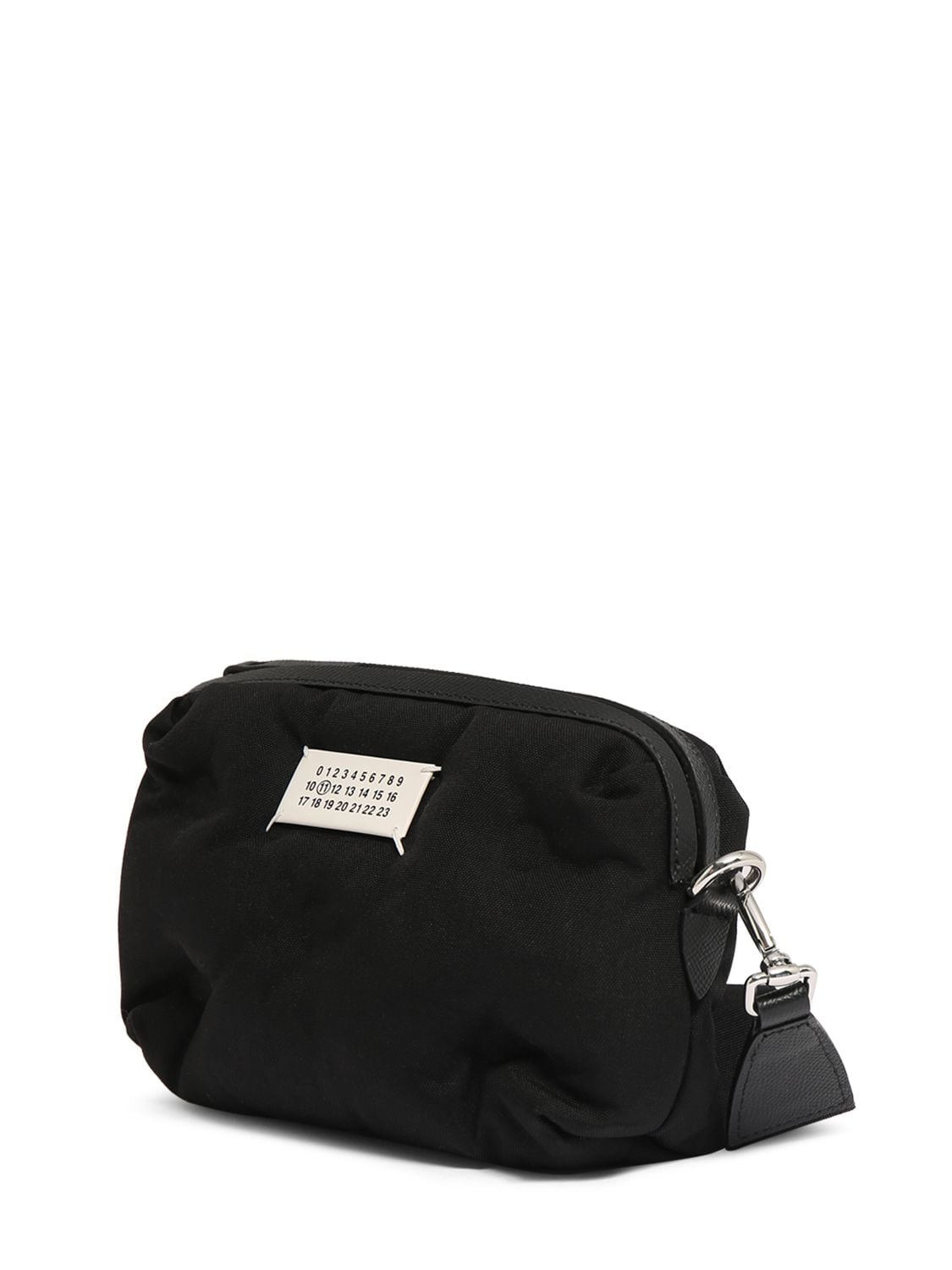 Shop Maison Margiela Glam Slam Cordura Crossbody Bag In Black