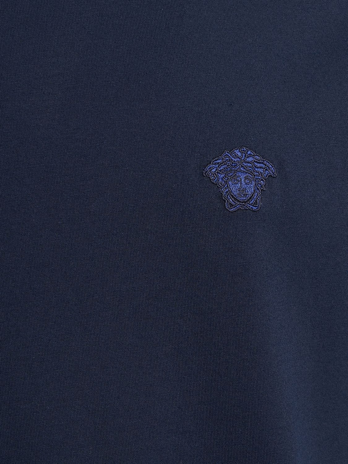MEDUSA棉质平纹针织T恤