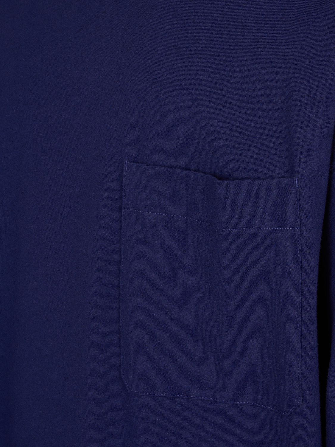 Shop Lemaire Boxy Cotton & Linen T-shirt In Purple