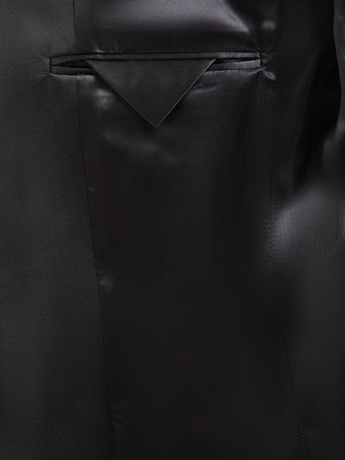 Shop Balmain Double Crepe Wool Tuxedo Jacket In Black