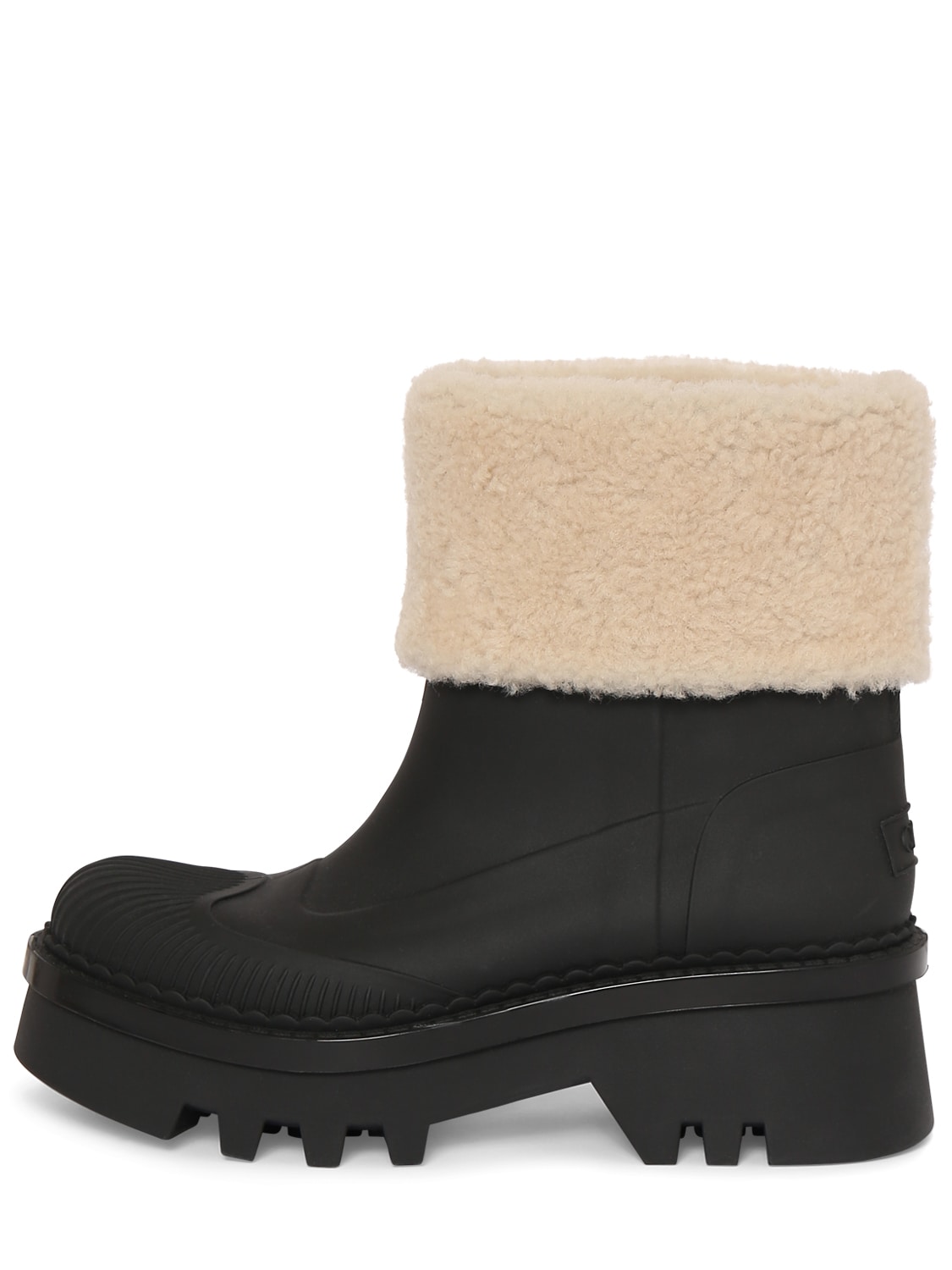 Image of 40mm Raina Rubber & Shearling Boots