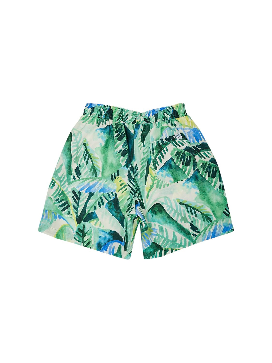 Shop Il Gufo Nylon Swim Shorts In Multicolor