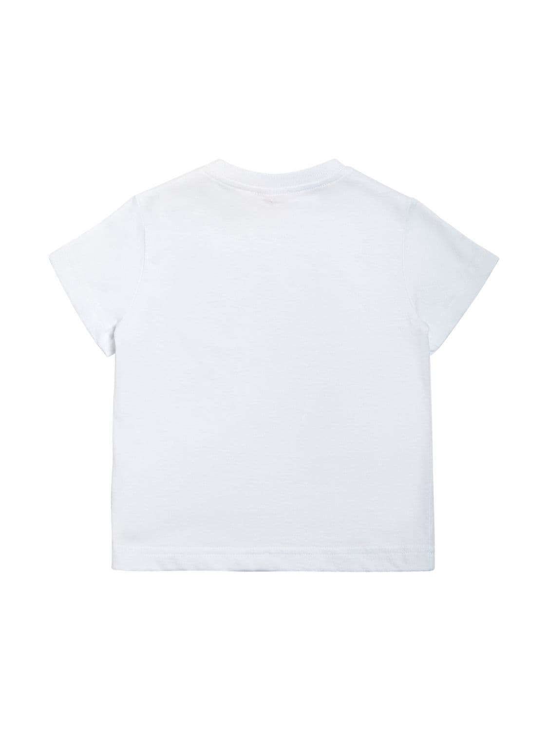 Shop Il Gufo Printed Cotton Jersey T-shirt In White