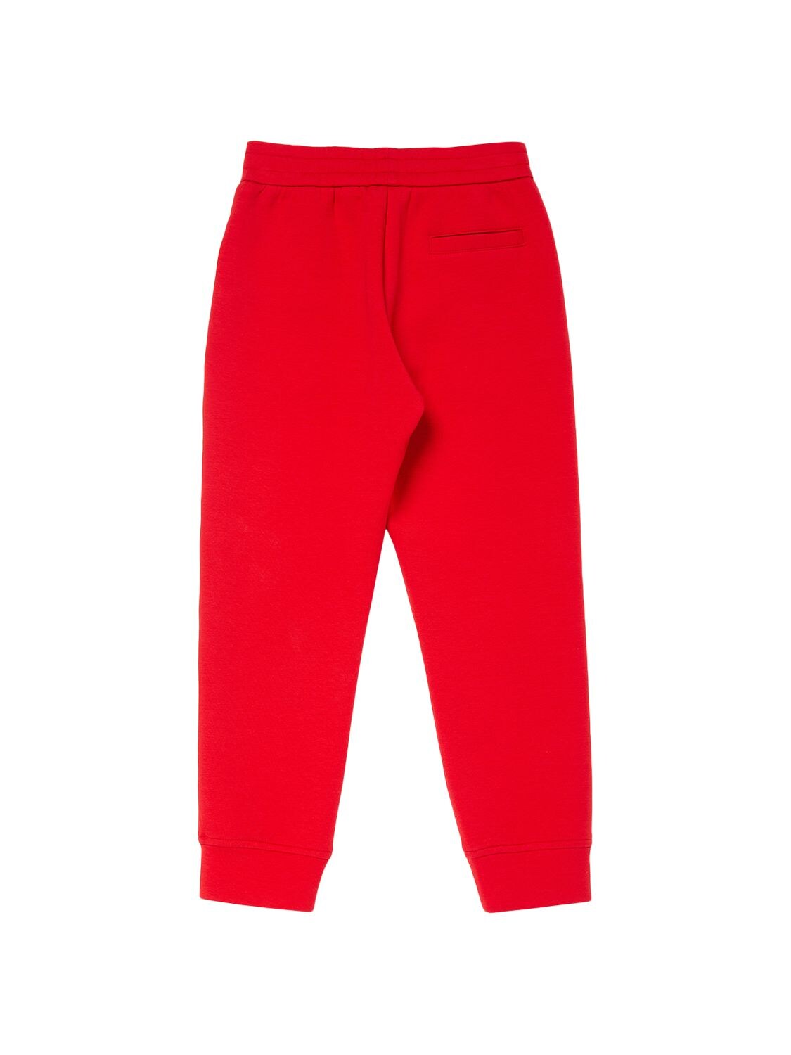 Shop Emporio Armani Cotton Blend Sweatpants In Red