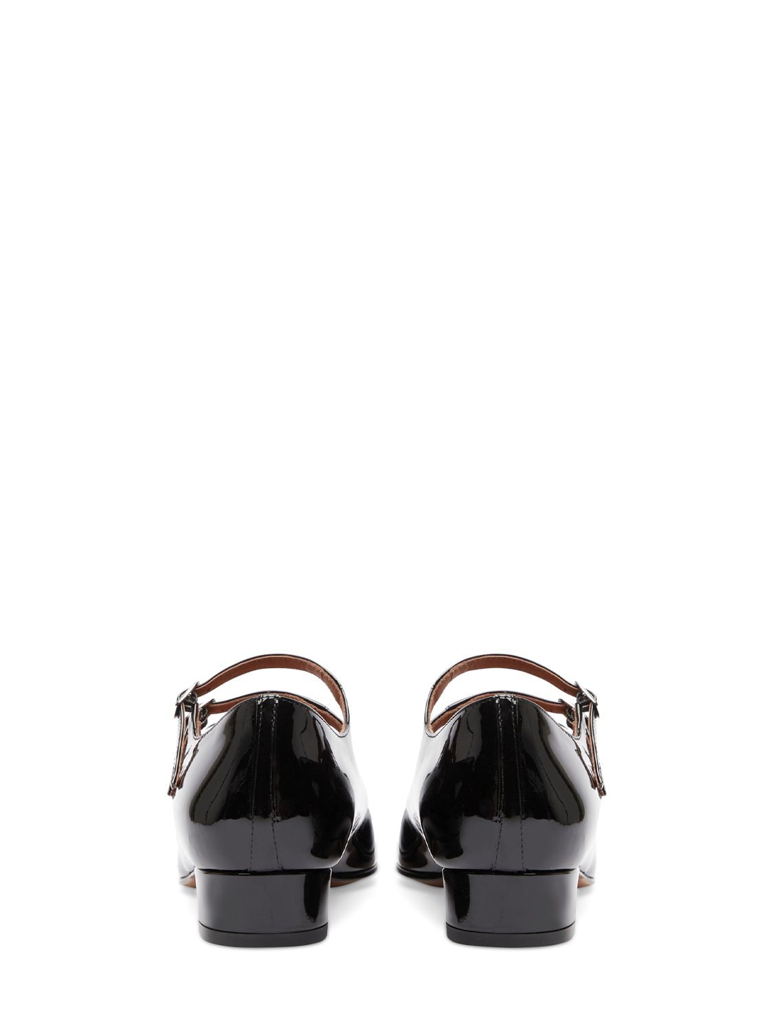 Shop Carel 20mm Ariana Patent Leather Pumps In Black