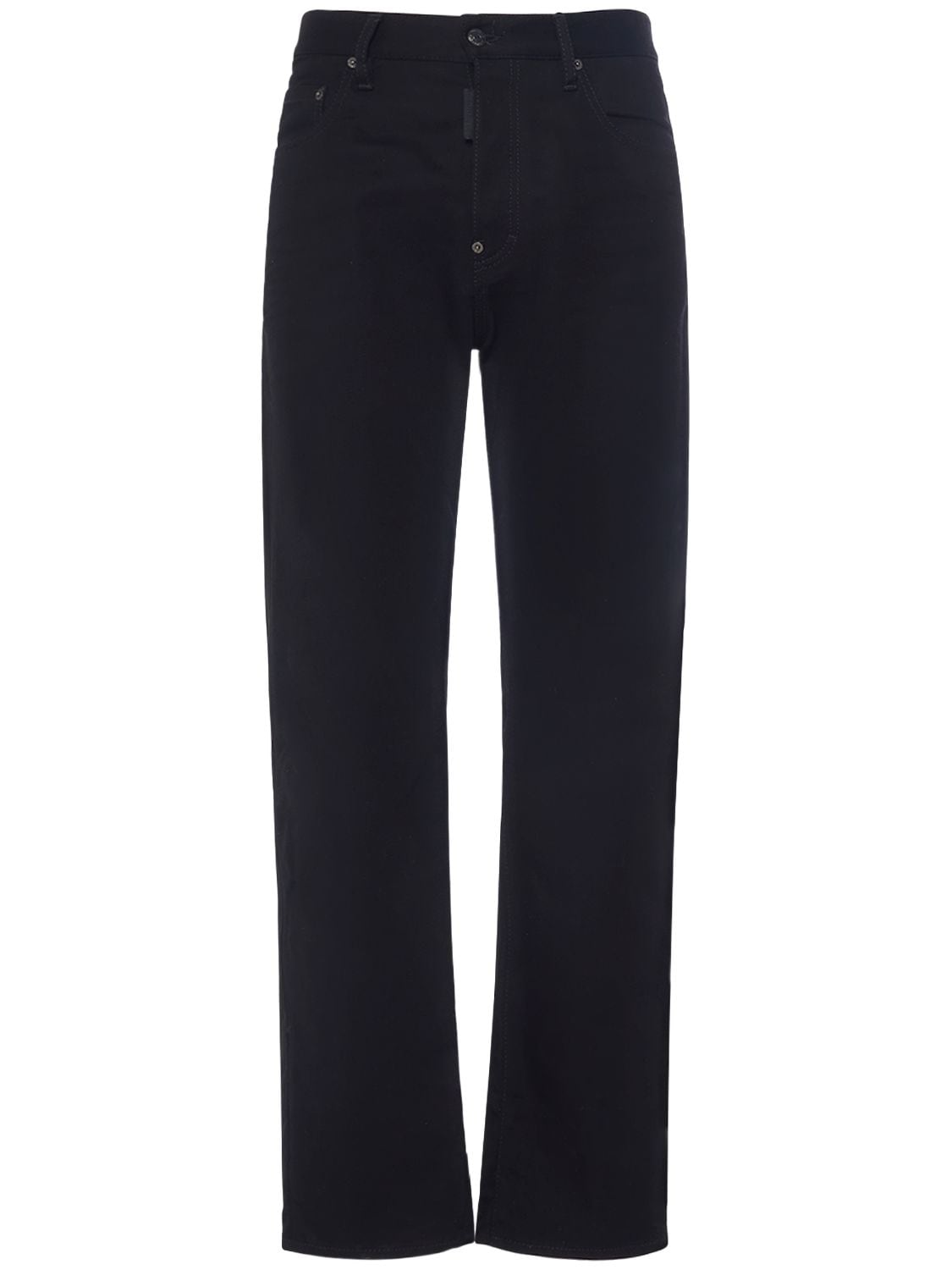 Dsquared2 642 Black Bull Stretch Denim Jeans