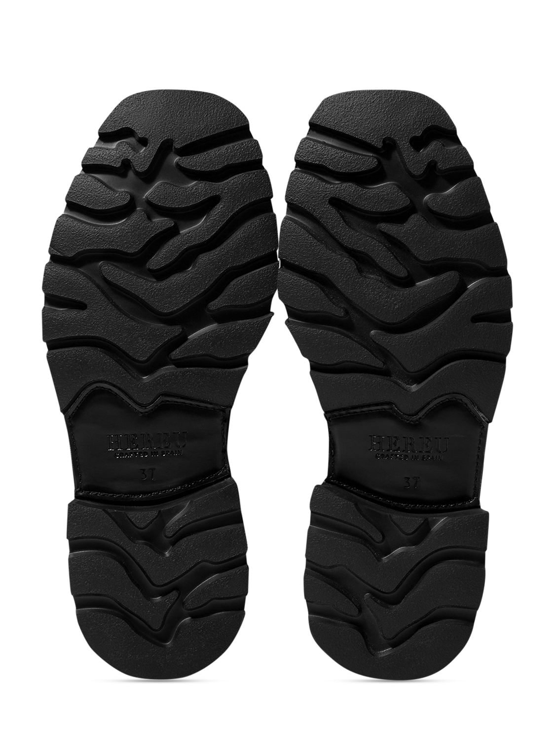 Shop Hereu 25mm Soller Sport Leather Loafers In Black