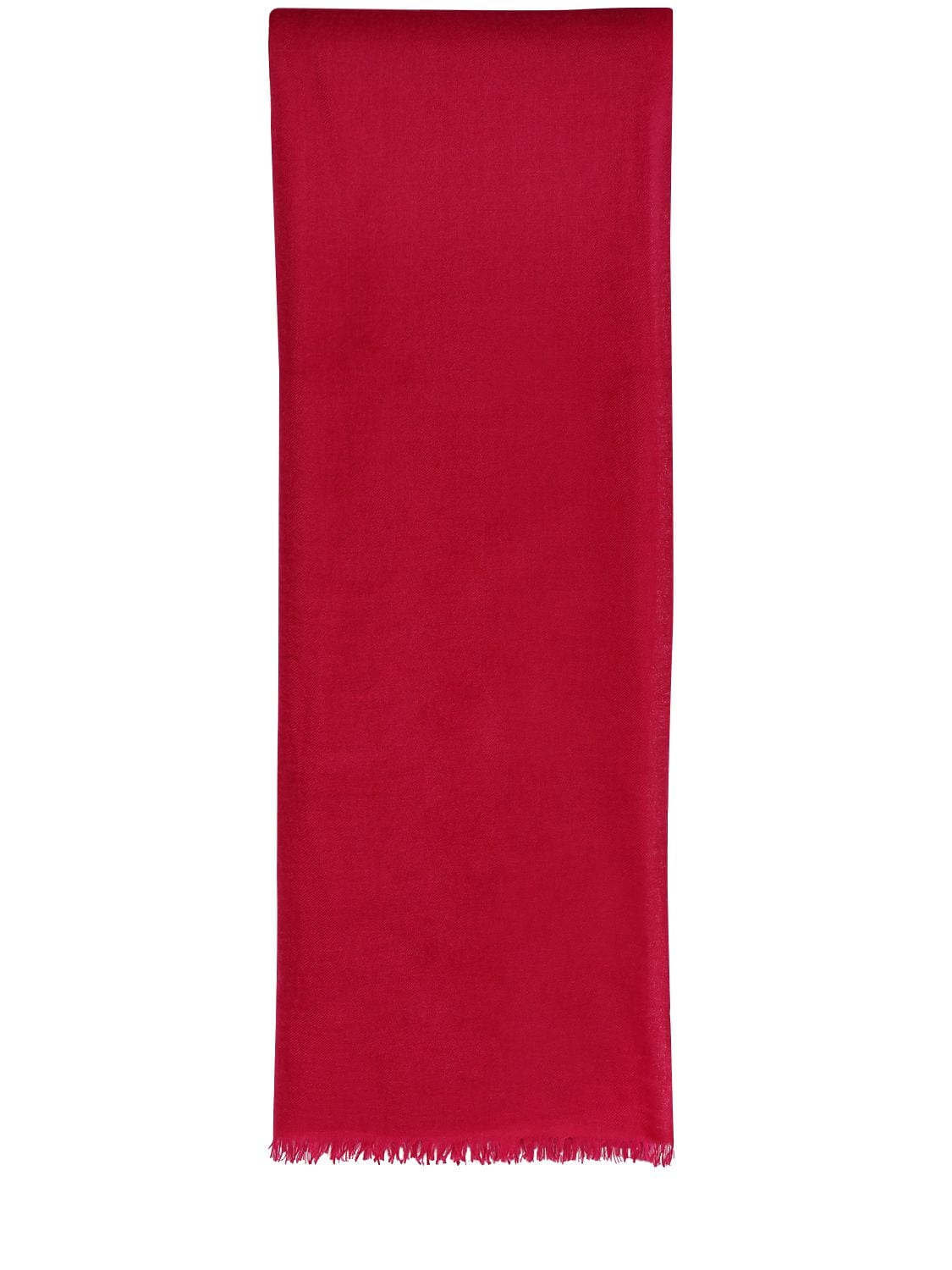 Shop Isabel Marant Alette Cashmere Scarf In Raspberry