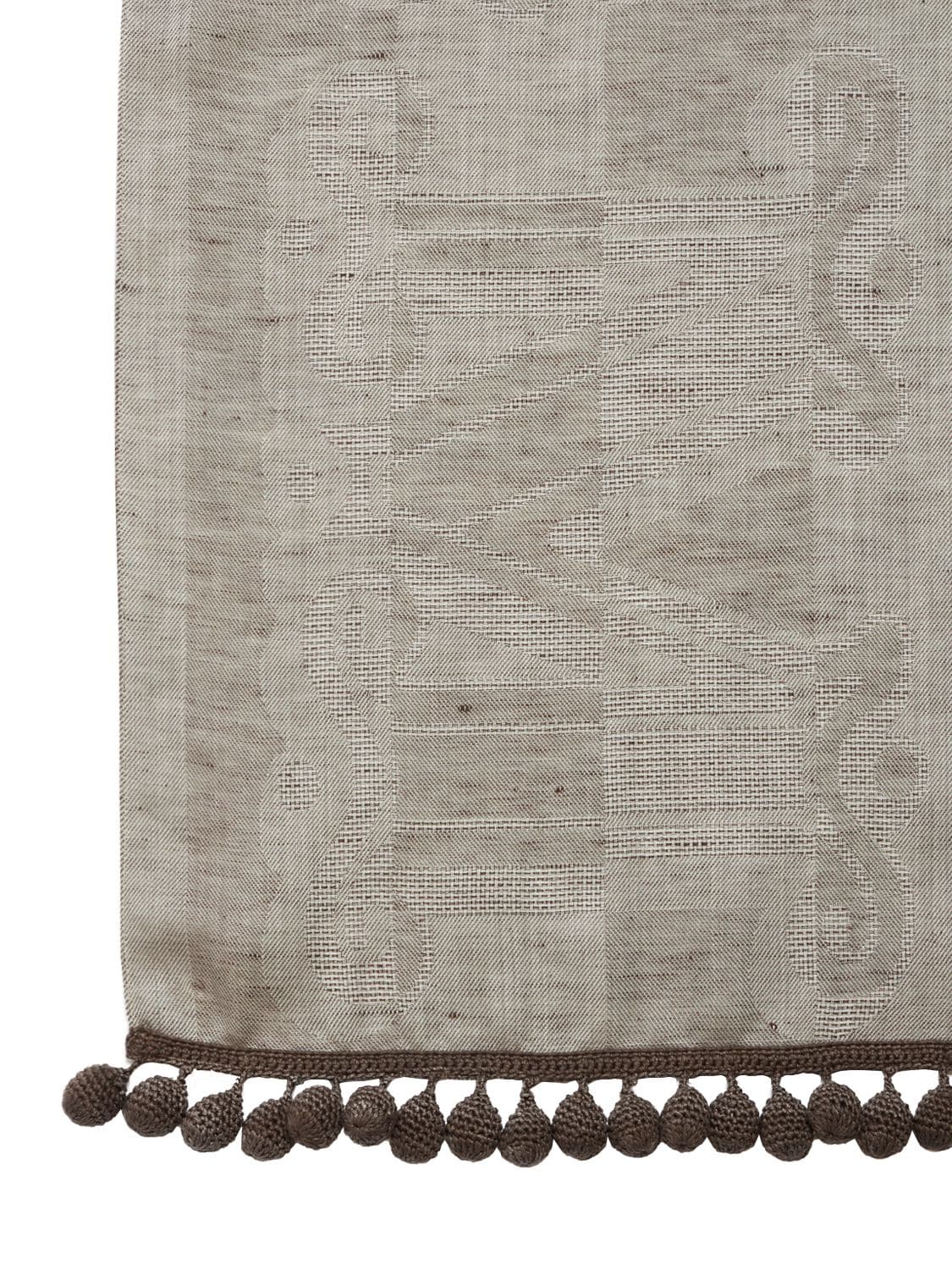 Shop Max Mara Fumana Wool & Linen Scarf In Testa Moro