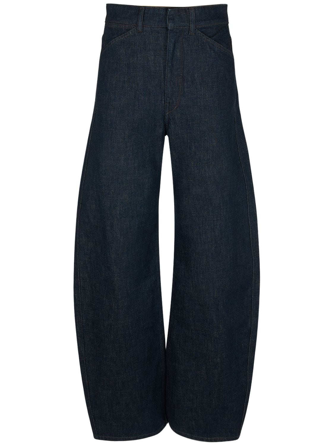LEMAIRE HIGH WAIST CURVED JEANS