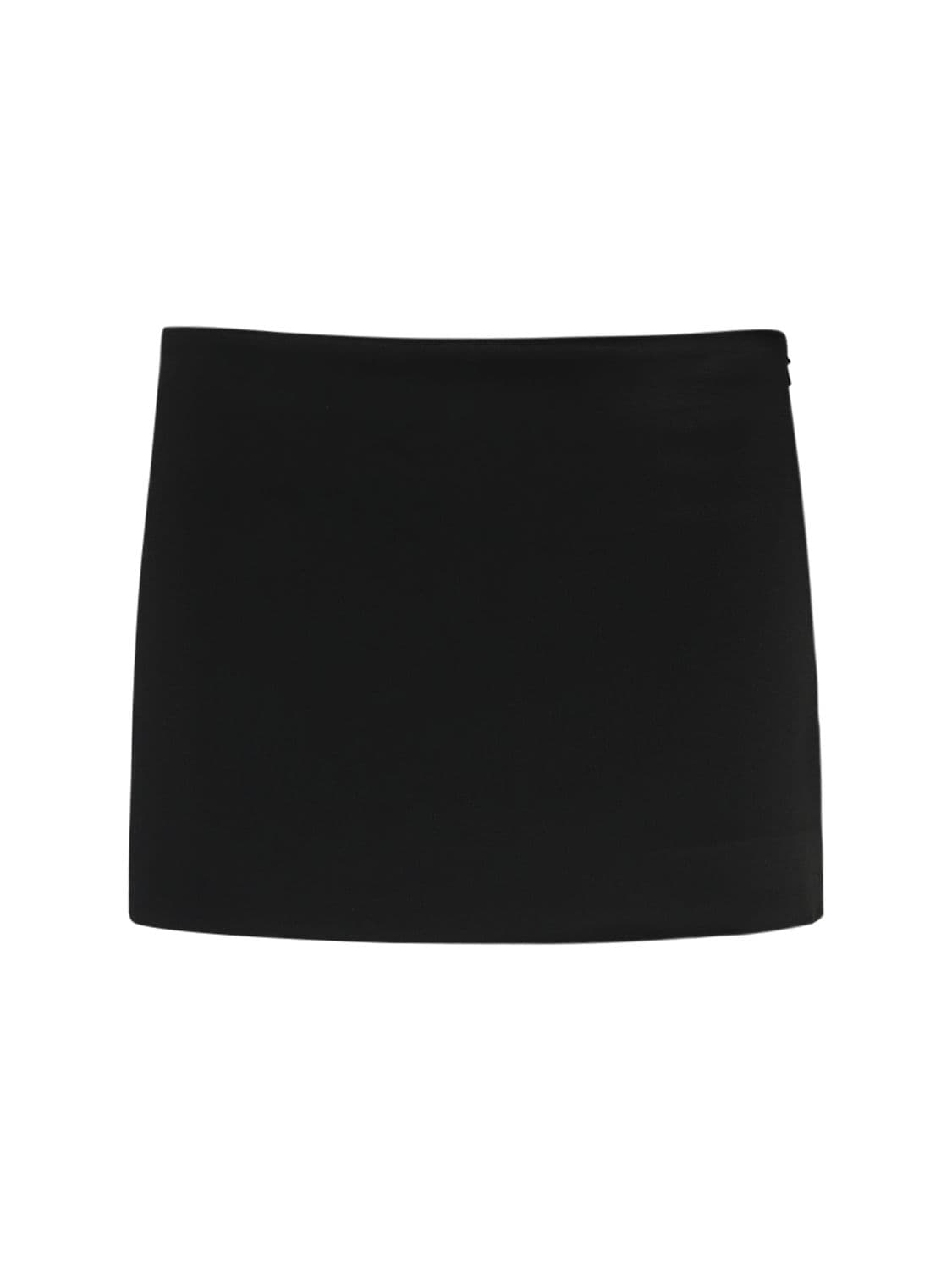 Shop Khaite Jett Short Skirt In Black