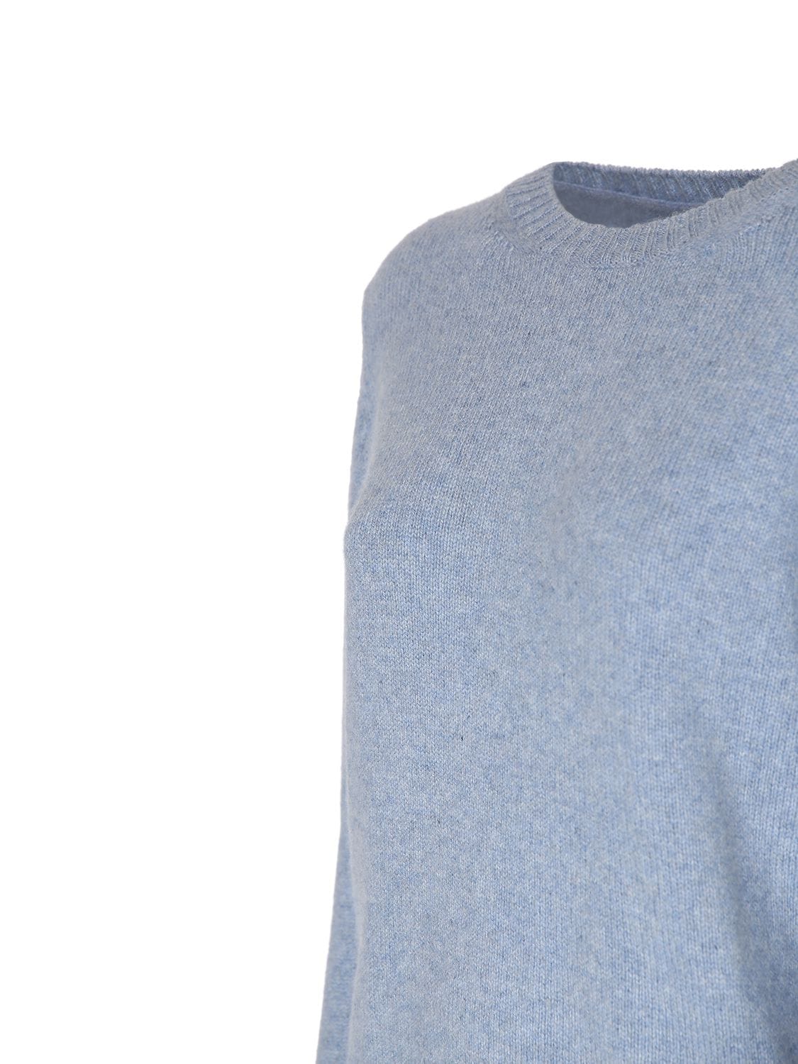 Shop Khaite Diletta Cashmere Sweater In Light Blue