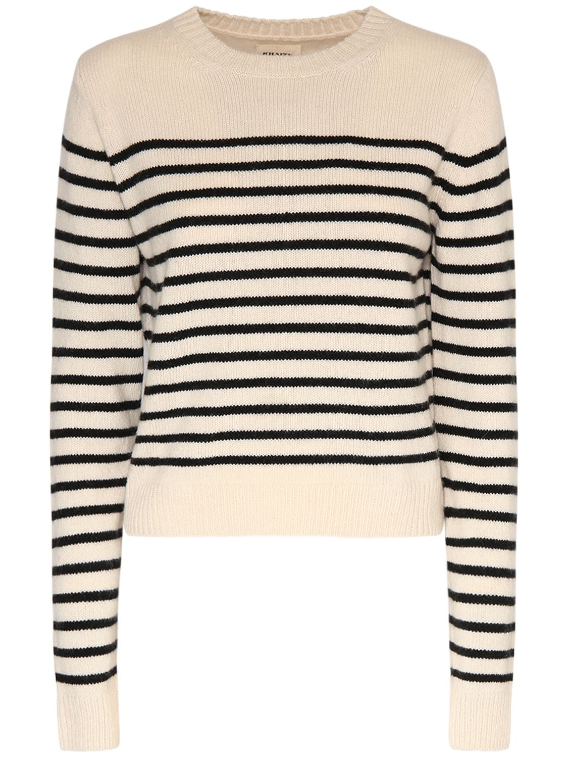 Khaite Diletta Cashmere Sweater In Multicolor