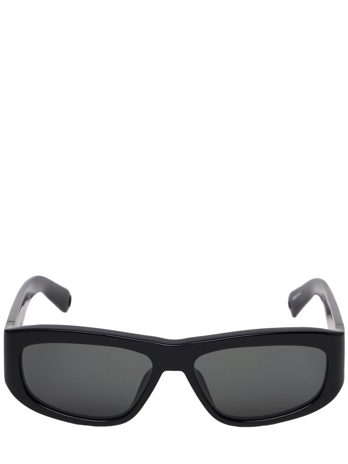 Shop Jacquemus Les Lunettes Pilota Sunglasses In Schwarz
