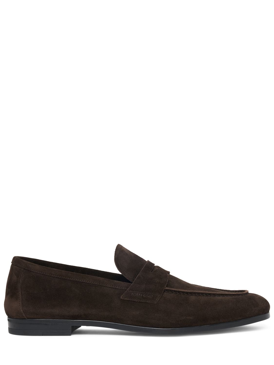 Tom Ford Sean Penny Loafers In Brown