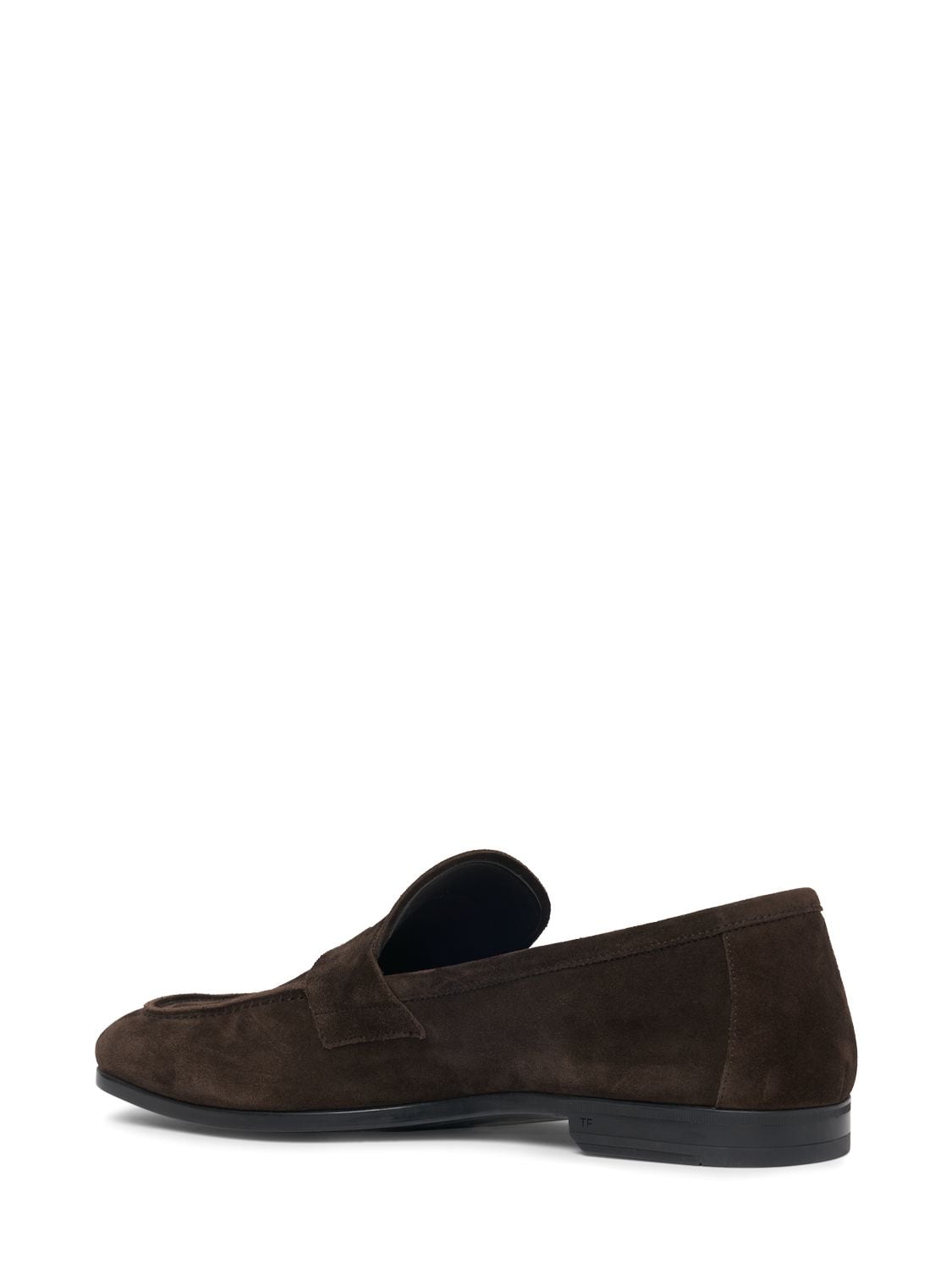 Shop Tom Ford Sean Penny Loafers In Brown