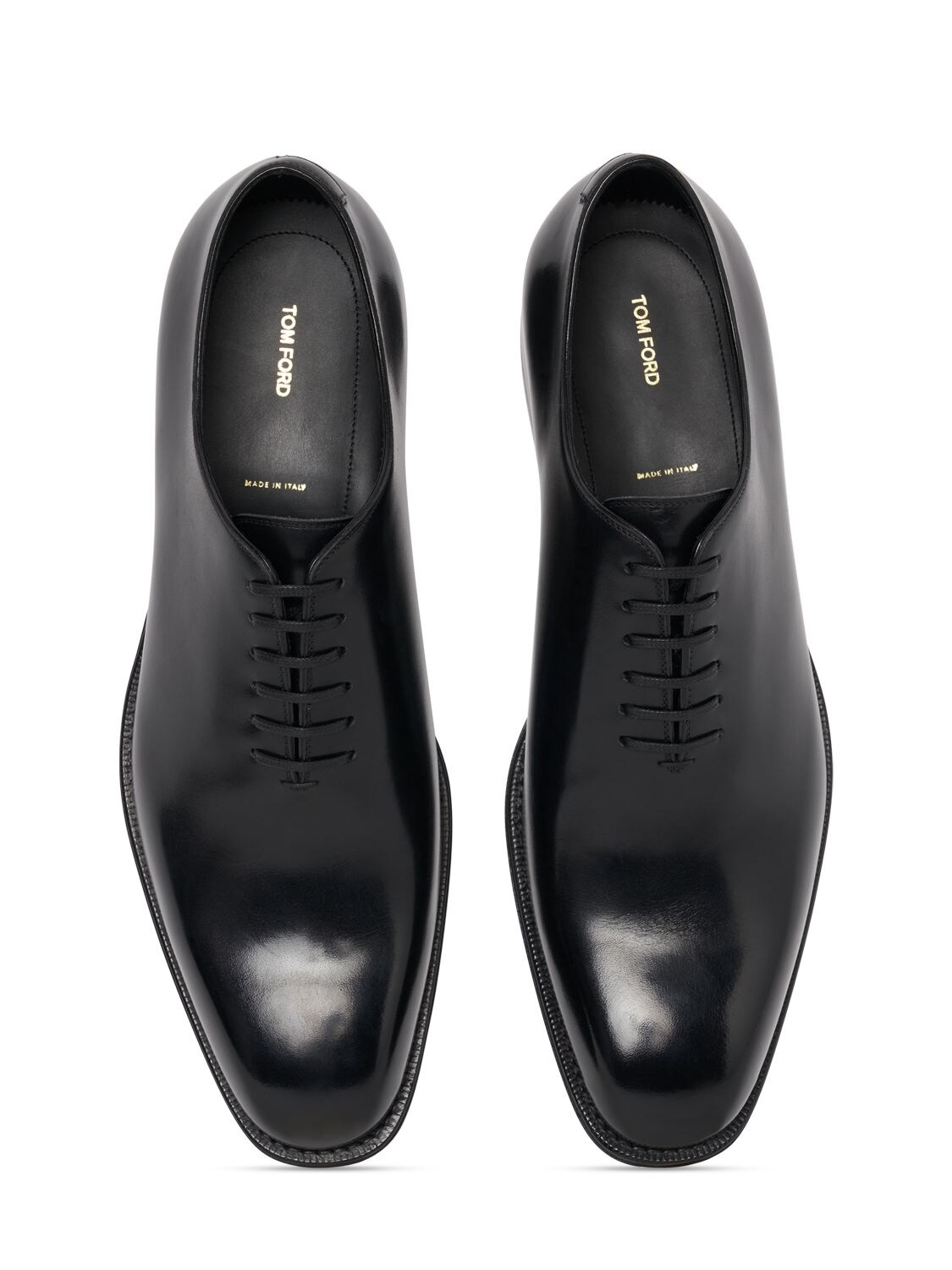 Shop Tom Ford Claydon Lace-up Shoes In Black