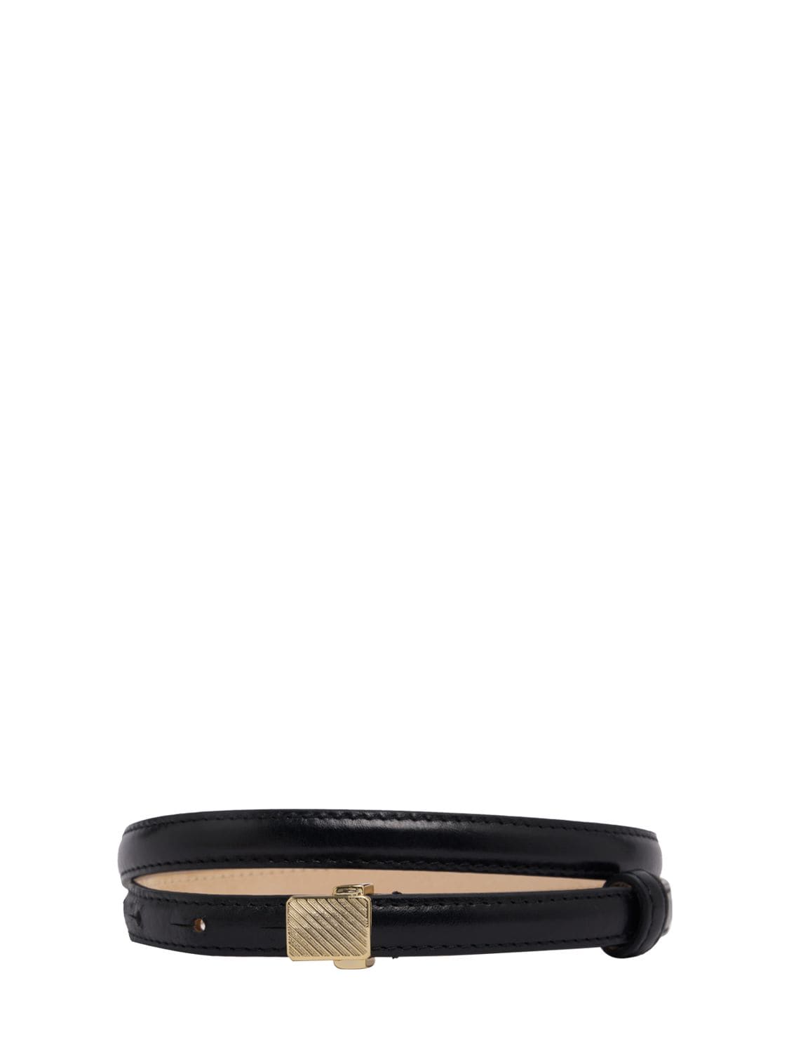 Image of 3cm Leather Military Belt